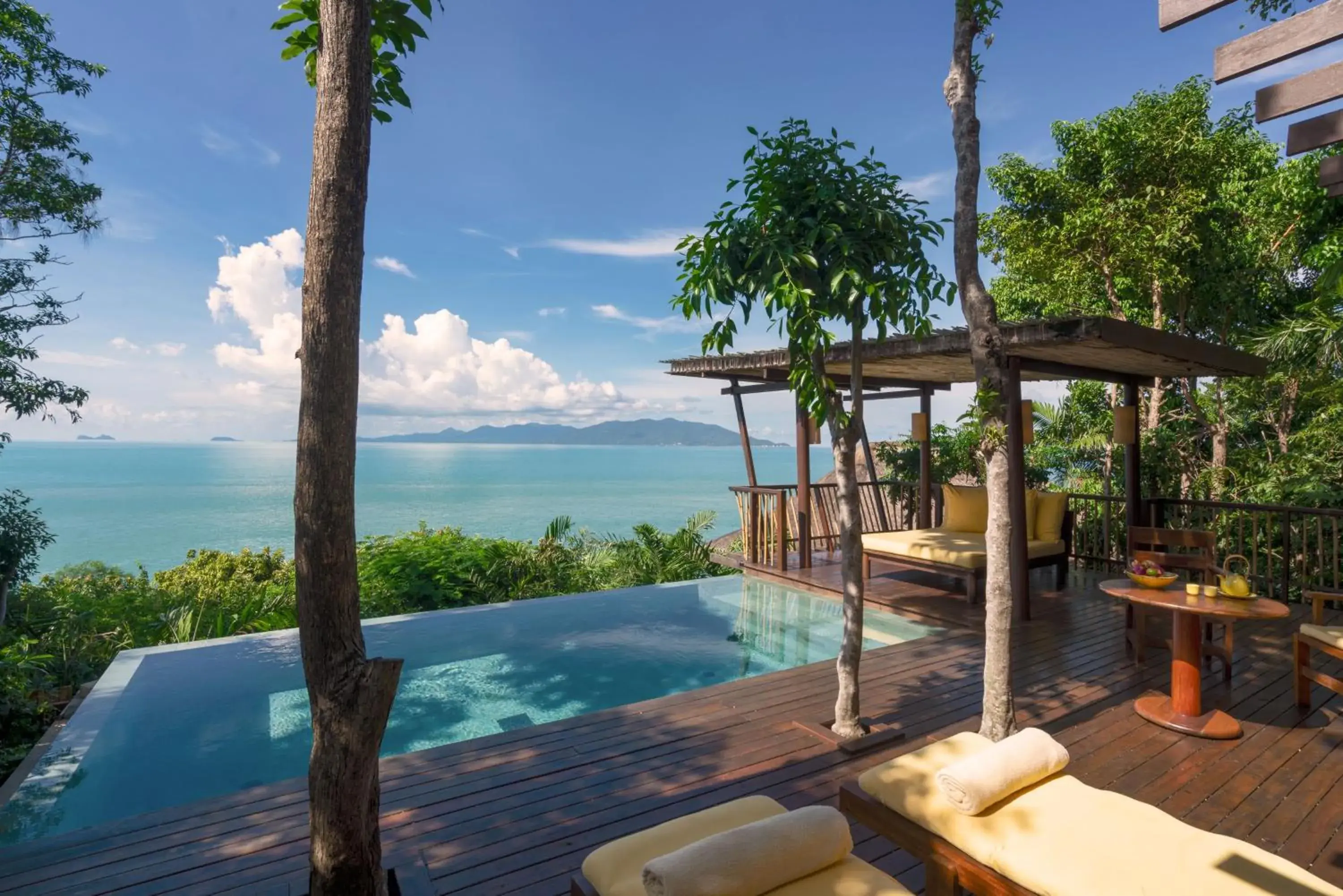 Property building in Six Senses Samui Property building in Six Senses Samui