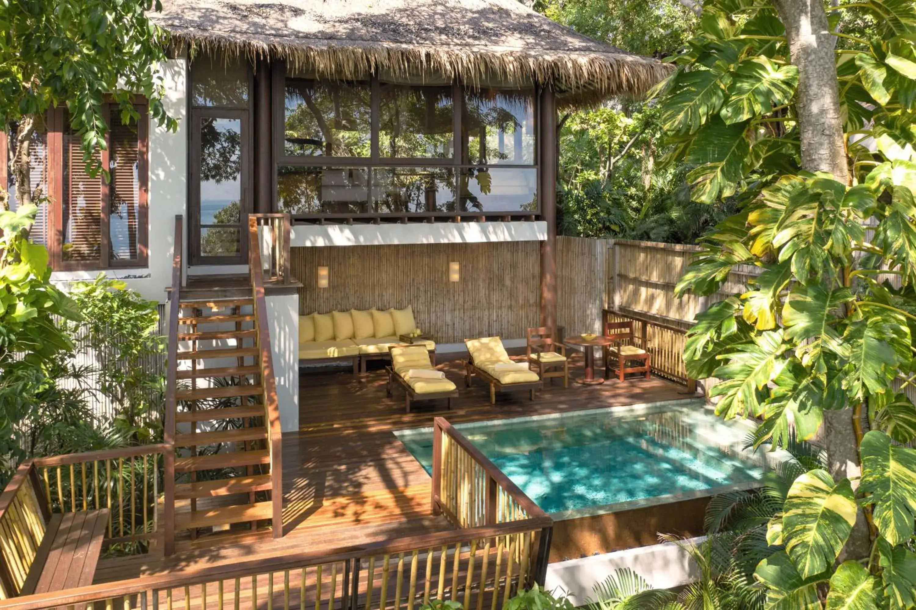 Property building in Six Senses Samui Property building in Six Senses Samui