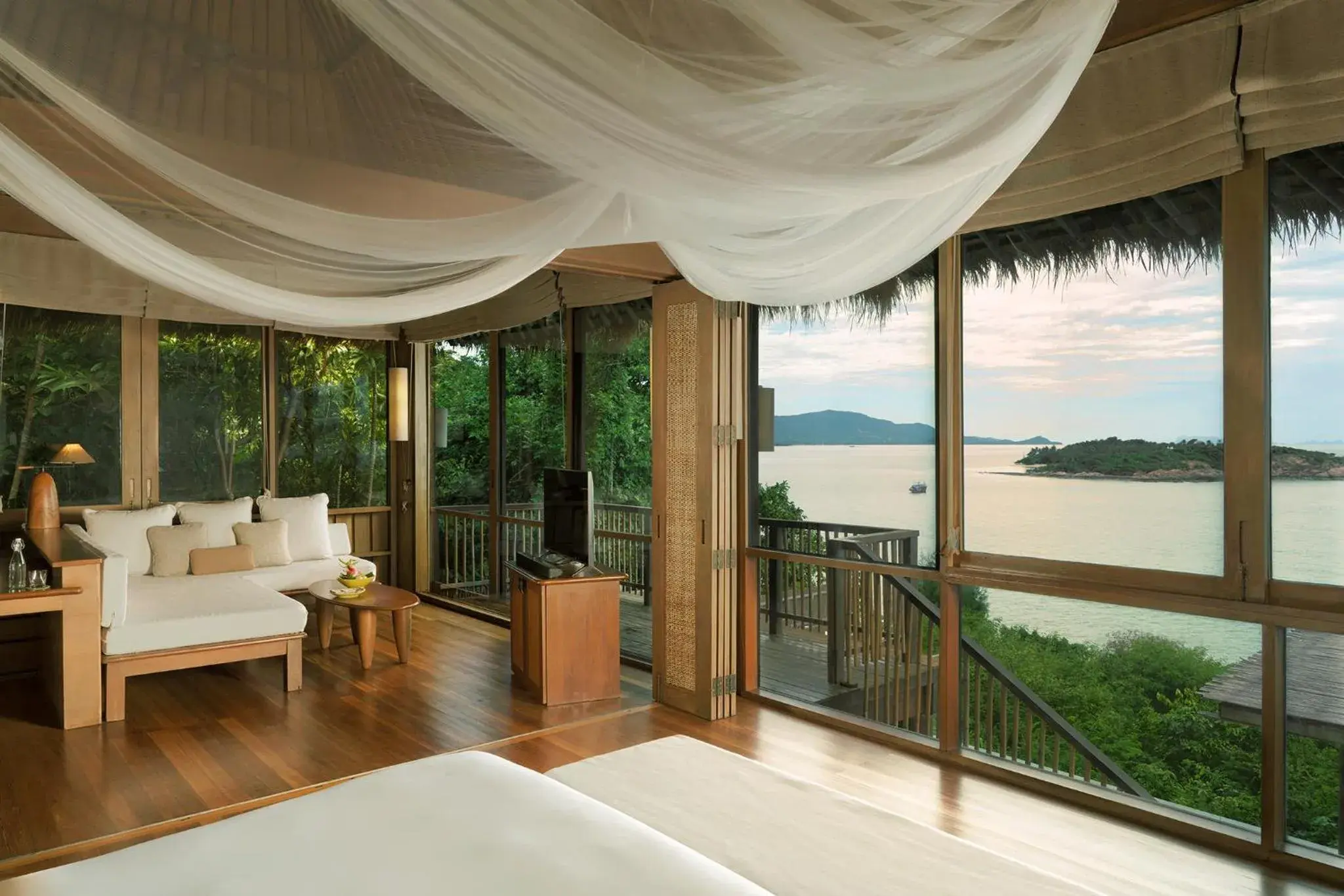 Property building in Six Senses Samui Property building in Six Senses Samui