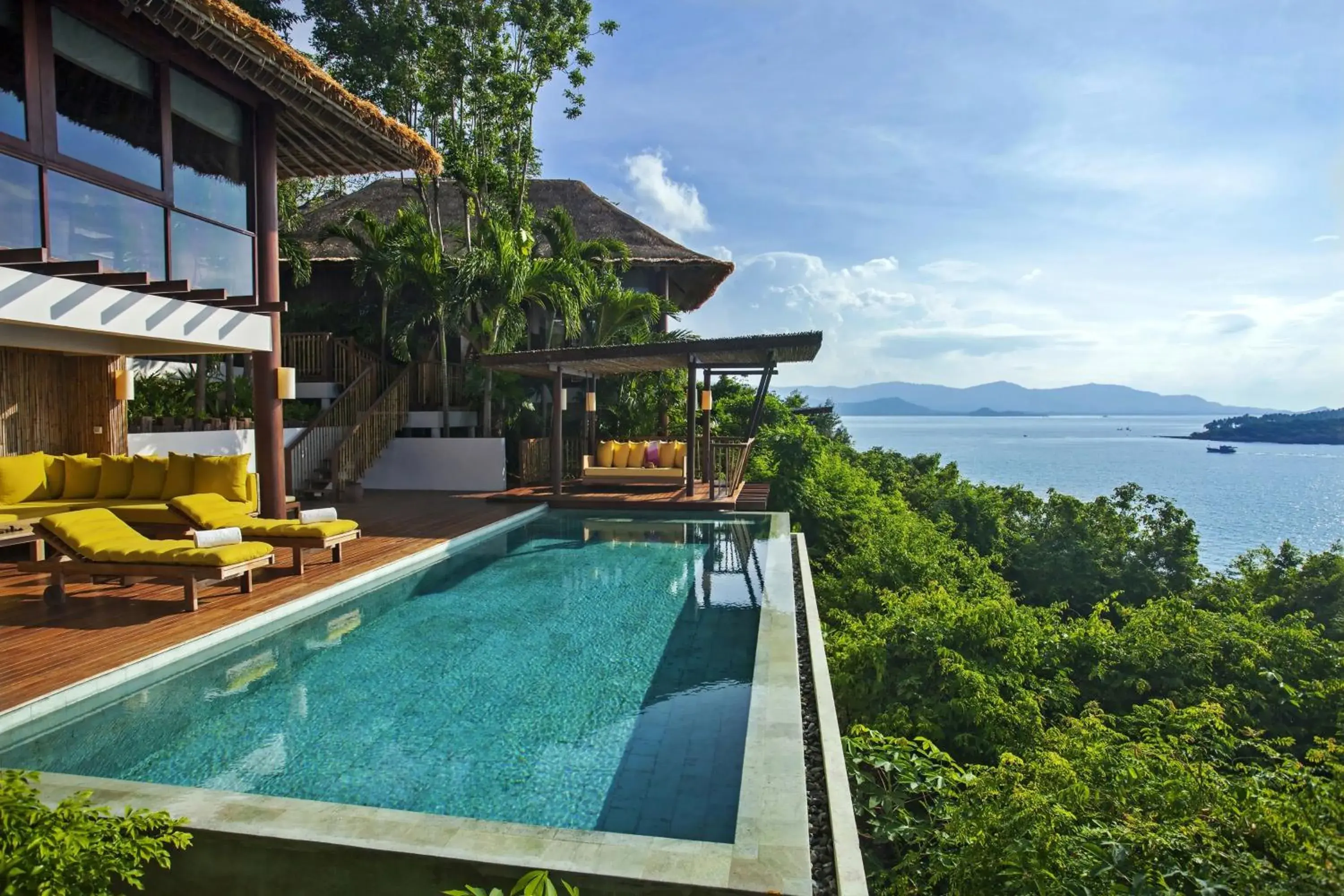Sea view in Six Senses Samui Sea view in Six Senses Samui