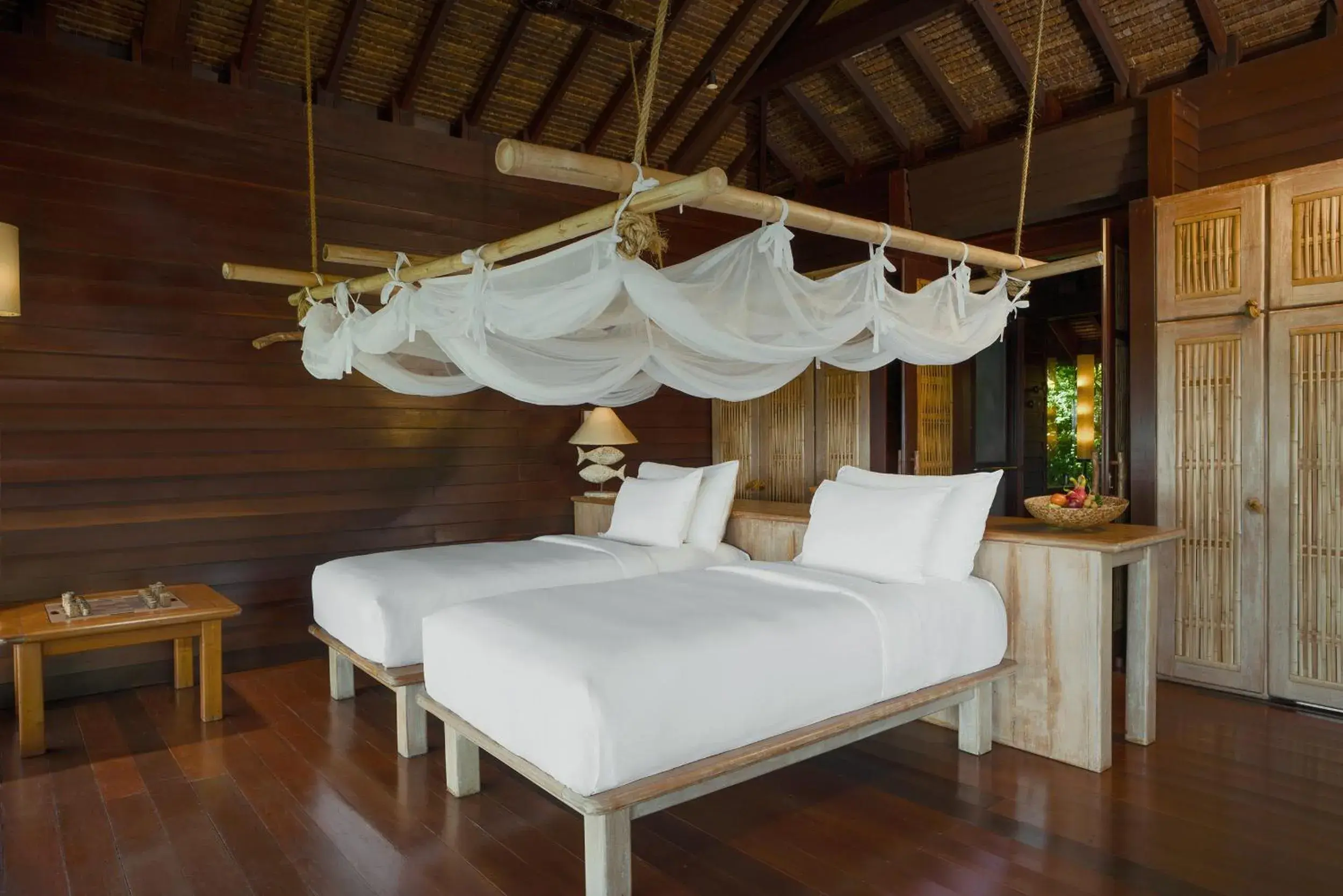 Bed in Six Senses Yao Noi Bed in Six Senses Yao Noi