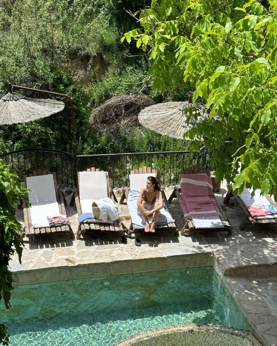 Patio in Cappadocia Gamirasu Cave Hotel