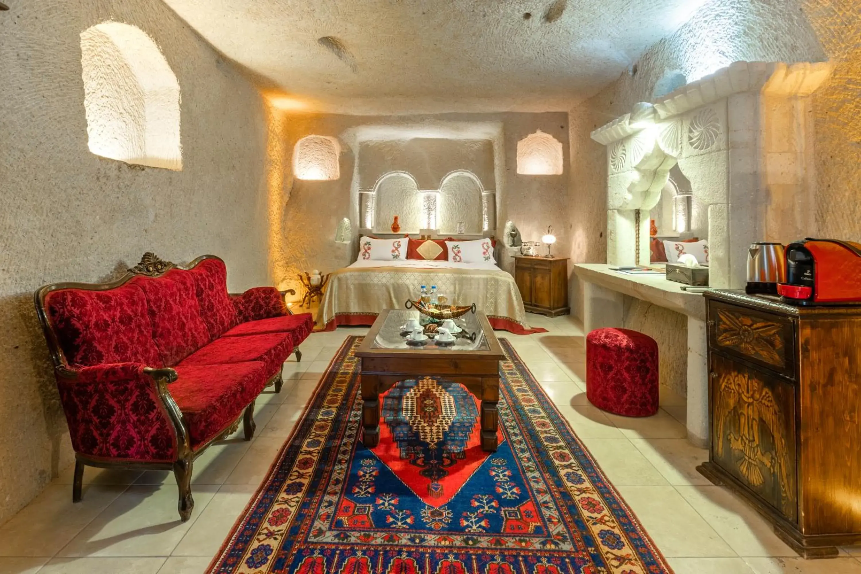Family Cave Suite in Cappadocia Gamirasu Cave Hotel Family Cave Suite in Cappadocia Gamirasu Cave Hotel