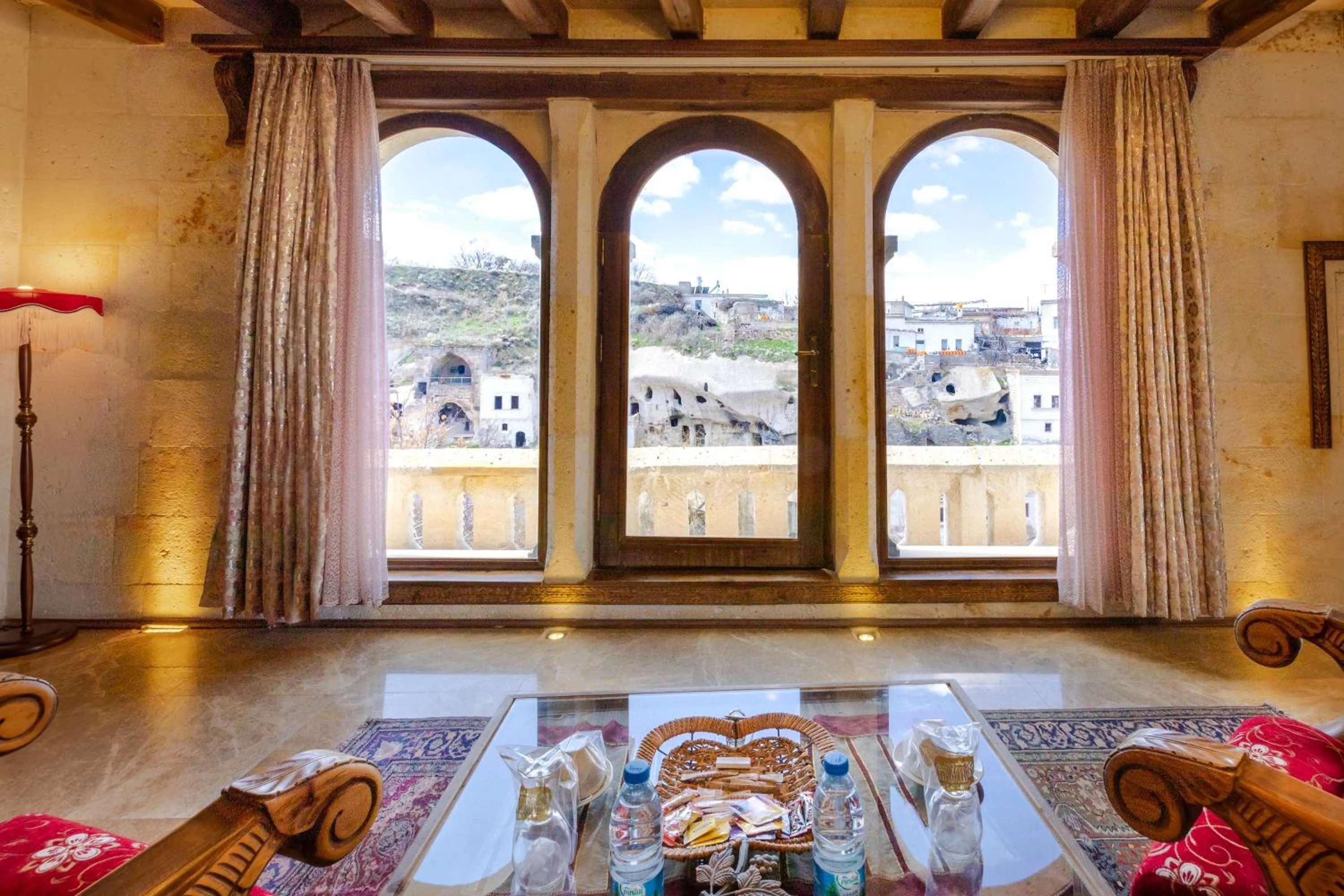 Natural landscape in Cappadocia Gamirasu Cave Hotel