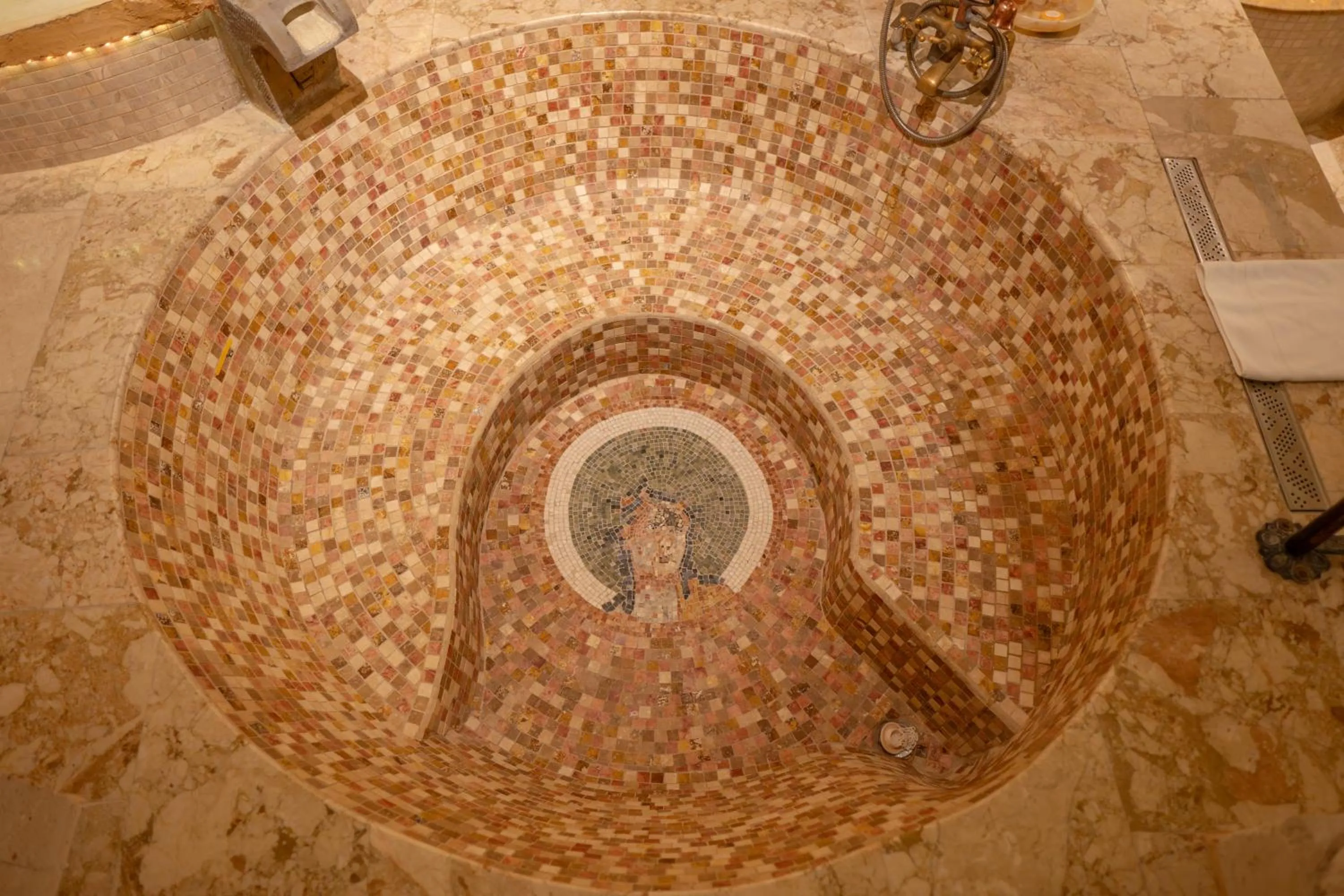 Bathroom in Cappadocia Gamirasu Cave Hotel