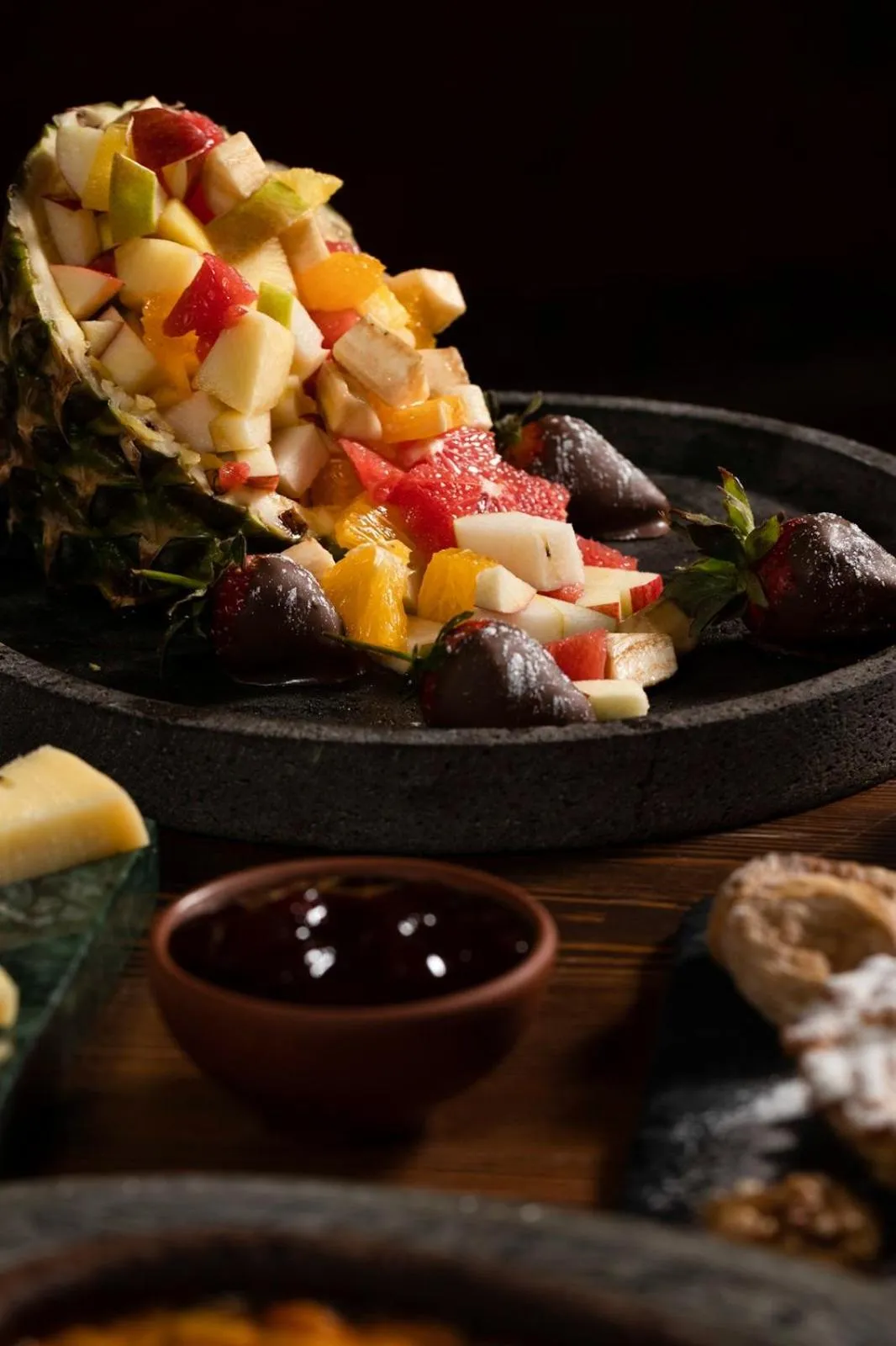 Food close-up in Cappadocia Gamirasu Cave Hotel