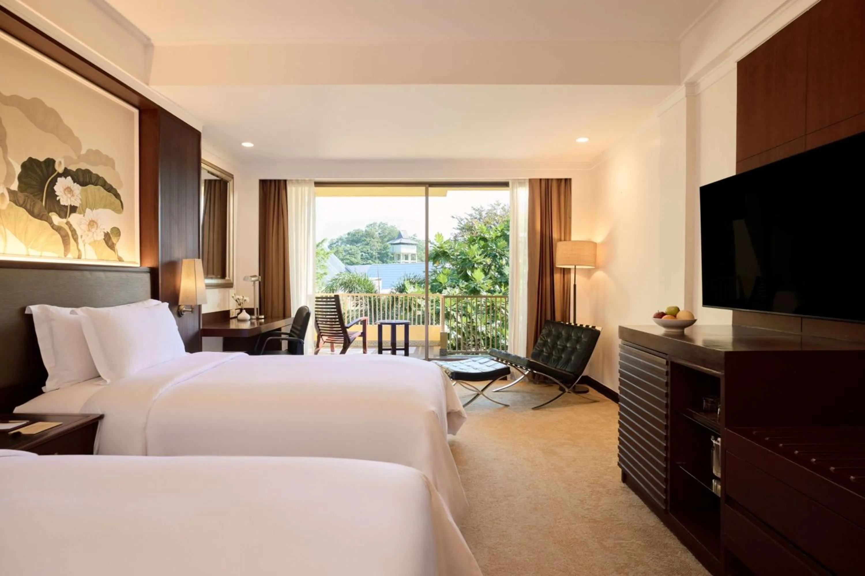 Bed in Dusit Thani Pattaya