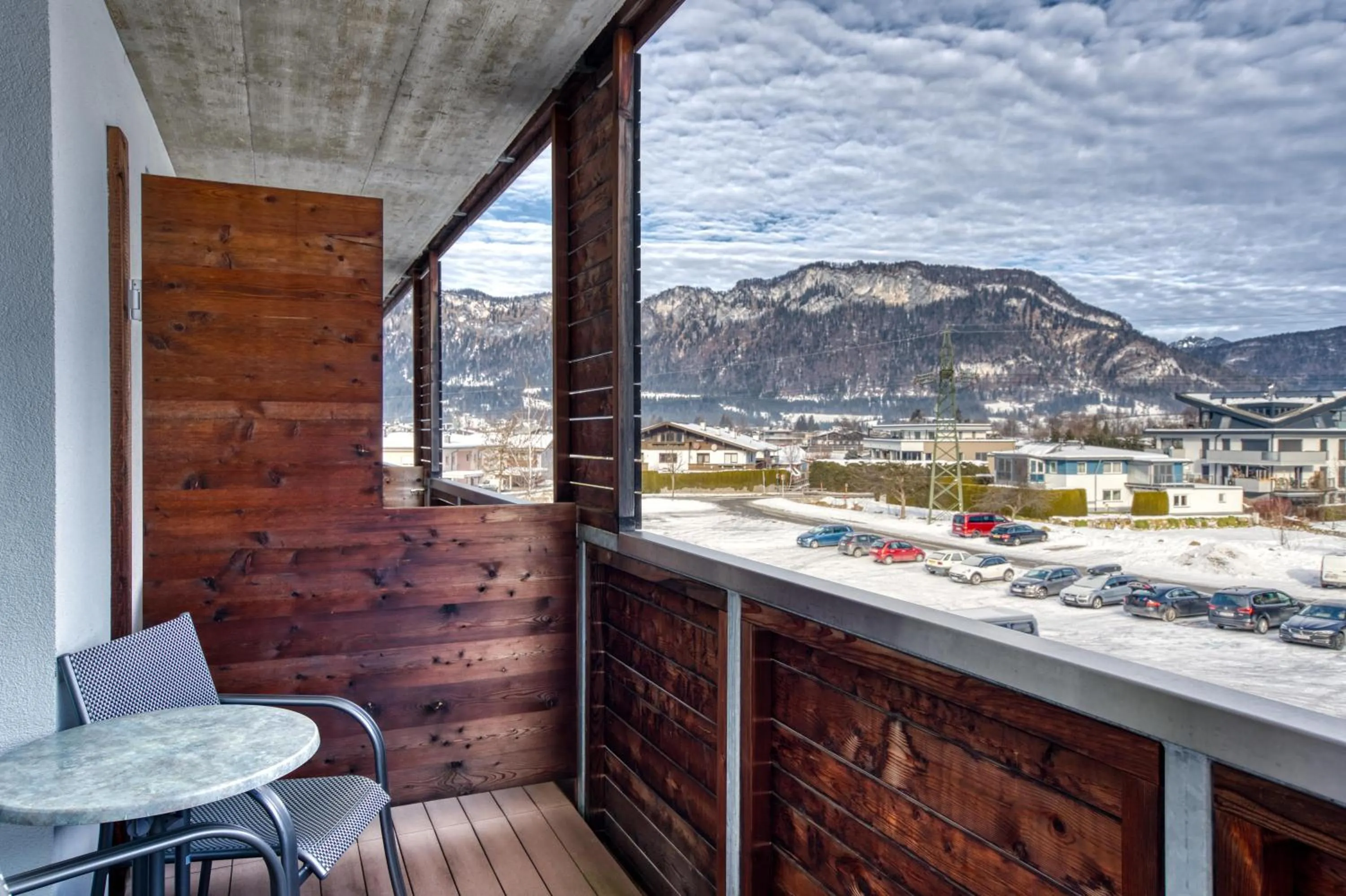 Balcony/Terrace in COOEE alpin Hotel Kitzbüheler Alpen