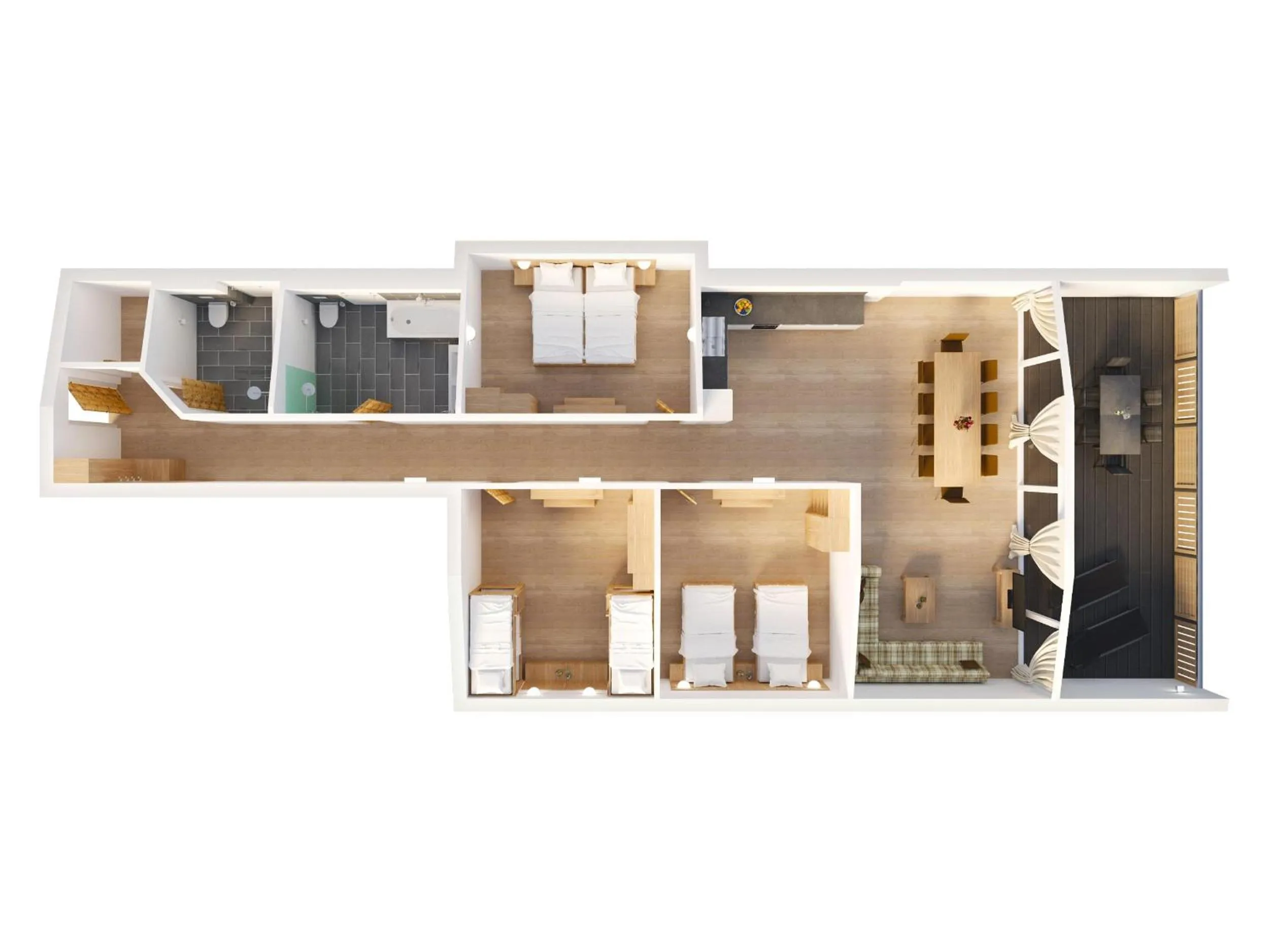 Photo of the whole room in COOEE alpin Hotel Kitzbüheler Alpen