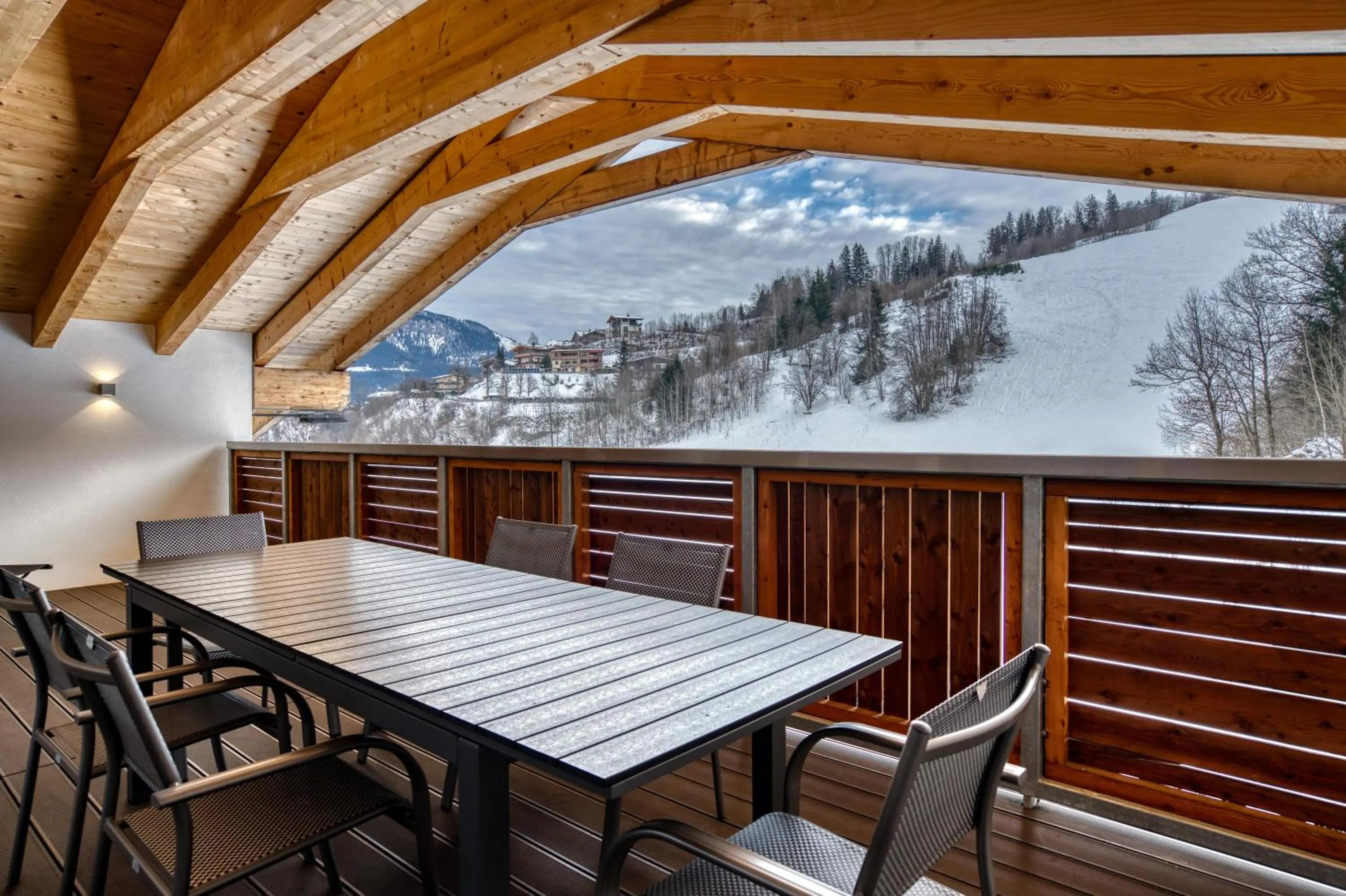 Balcony/Terrace in COOEE alpin Hotel Kitzbüheler Alpen