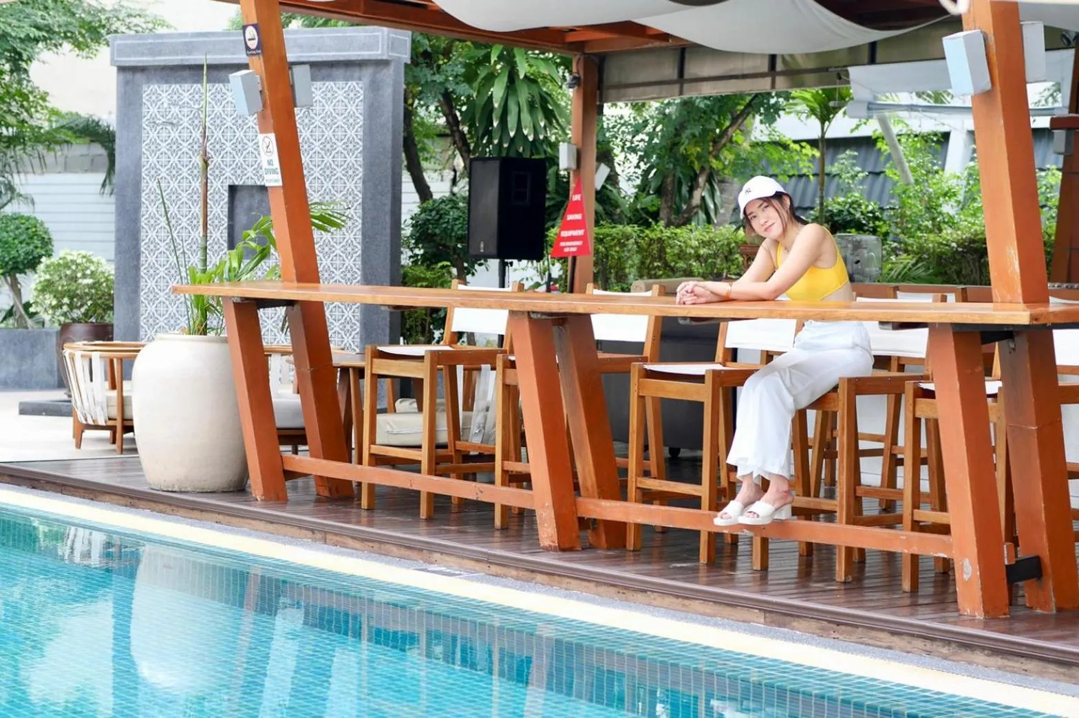 Swimming pool in Sawaddi Patong Resort & Spa by Tolani