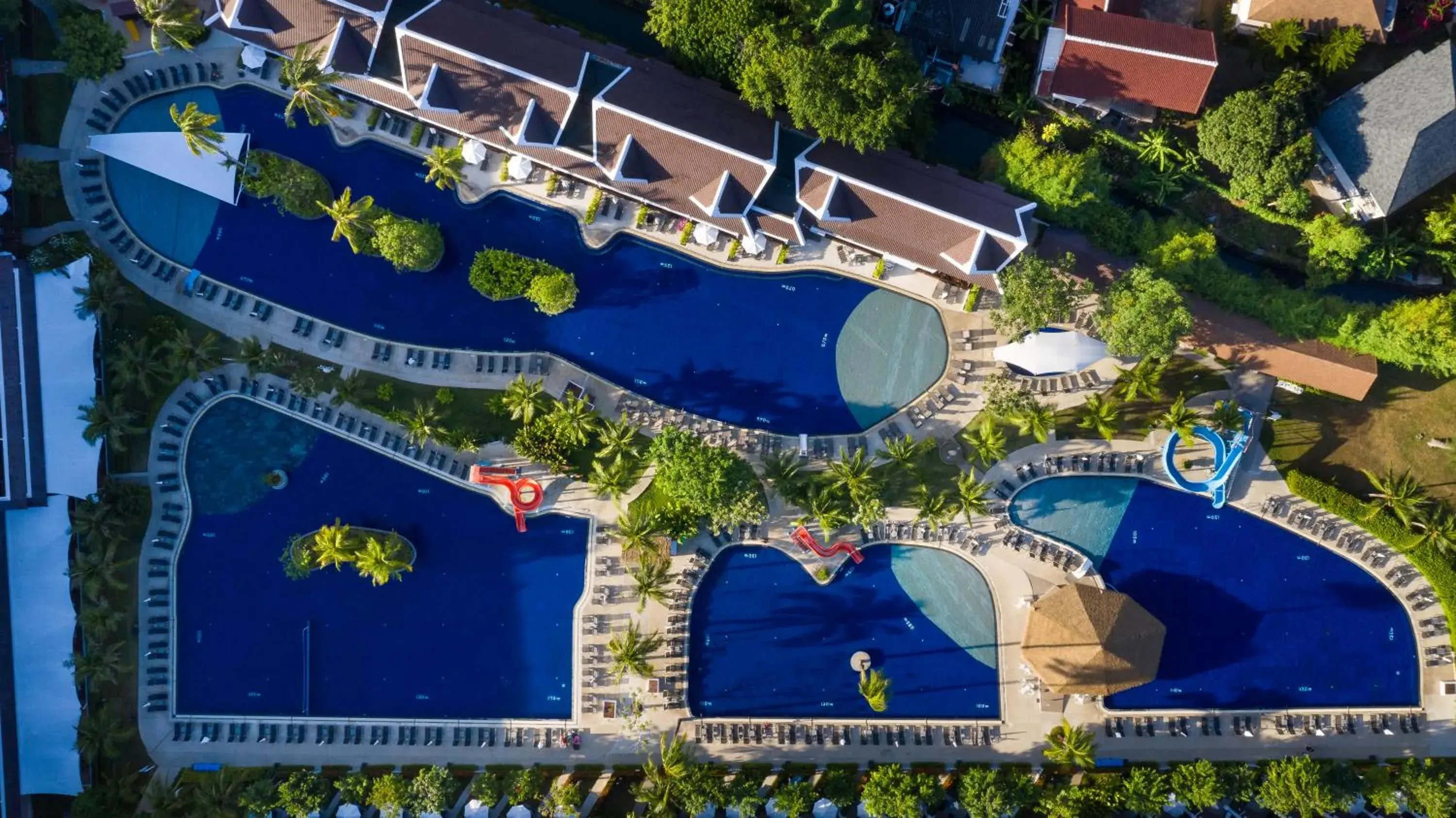 Pool view in Sunwing Kamala Beach Pool view in Sunwing Kamala Beach
