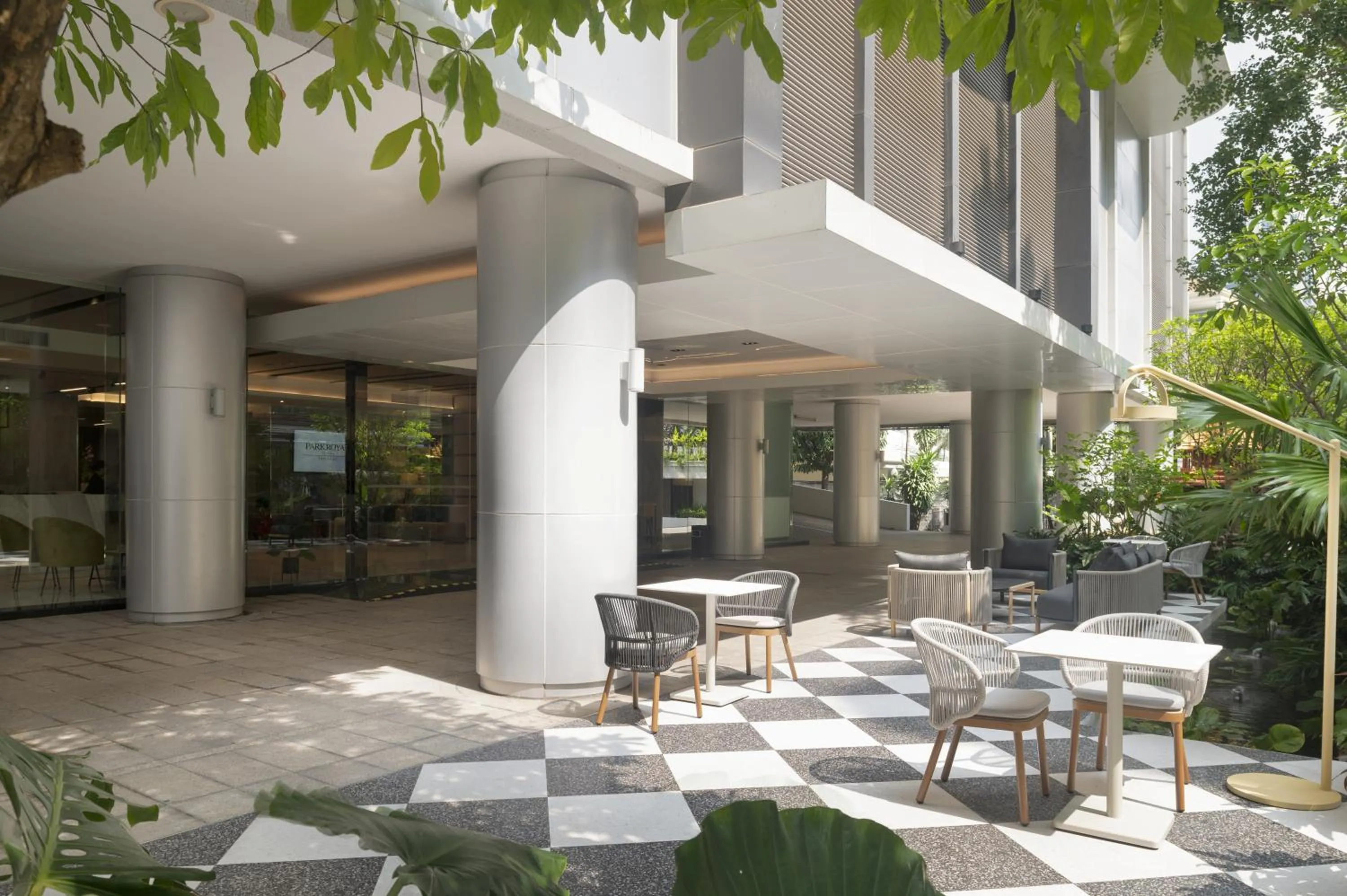 Seating area in PARKROYAL Suites Bangkok