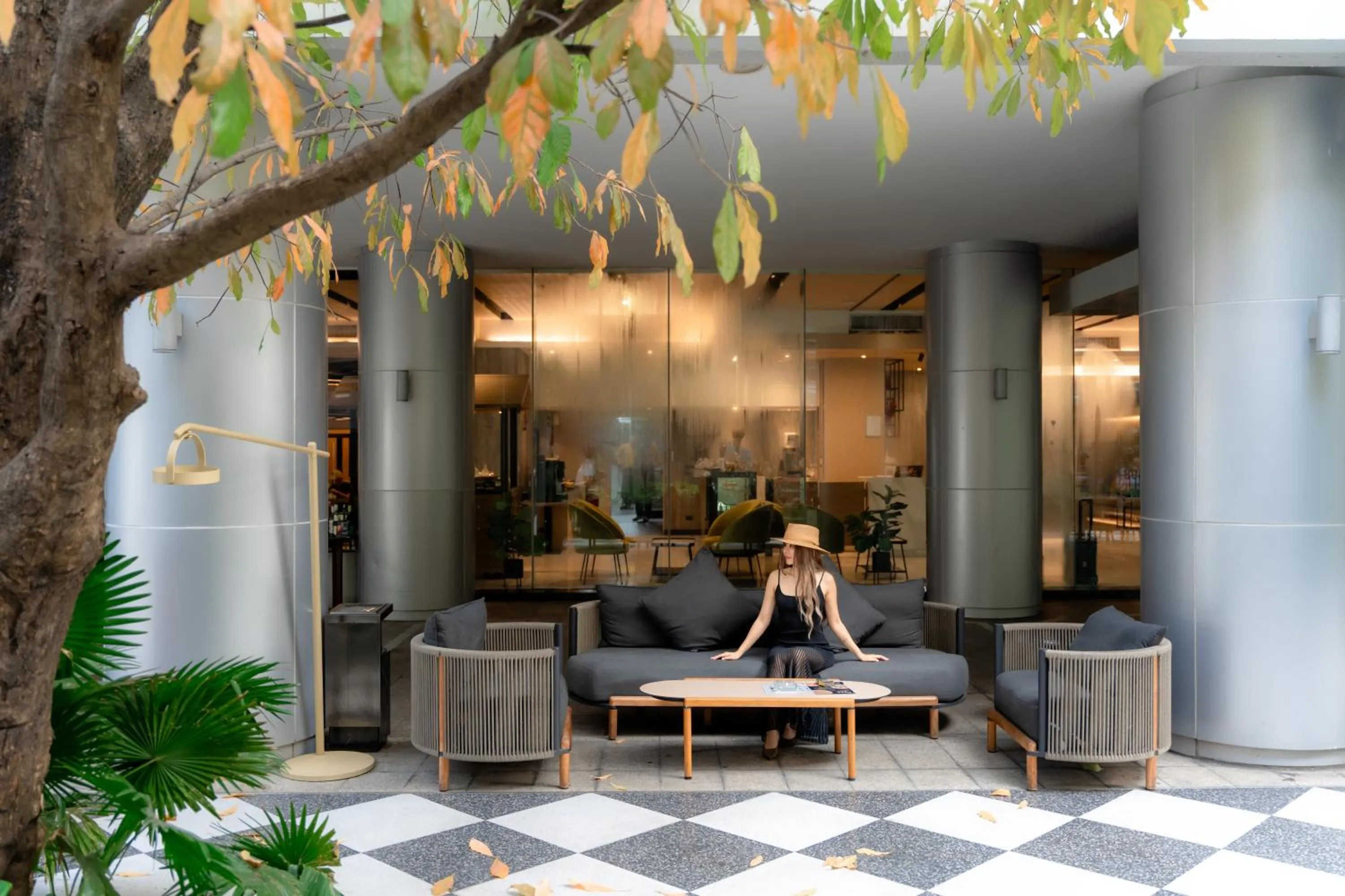 Seating area in PARKROYAL Suites Bangkok