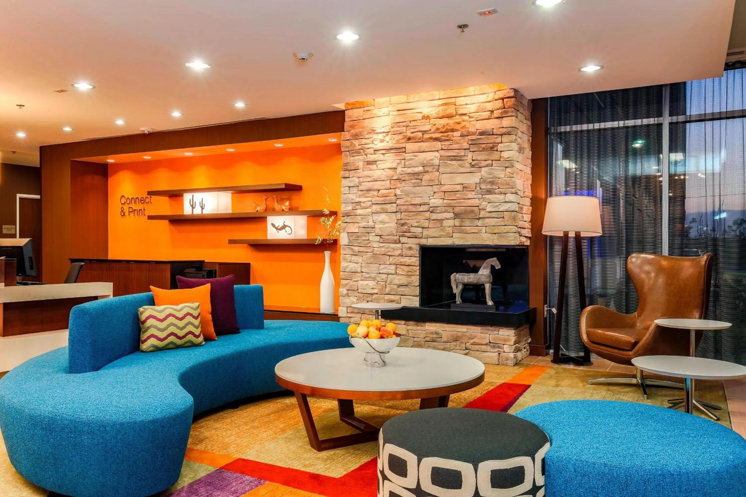 Lobby or reception in Fairfield Inn & Suites by Marriott Snyder