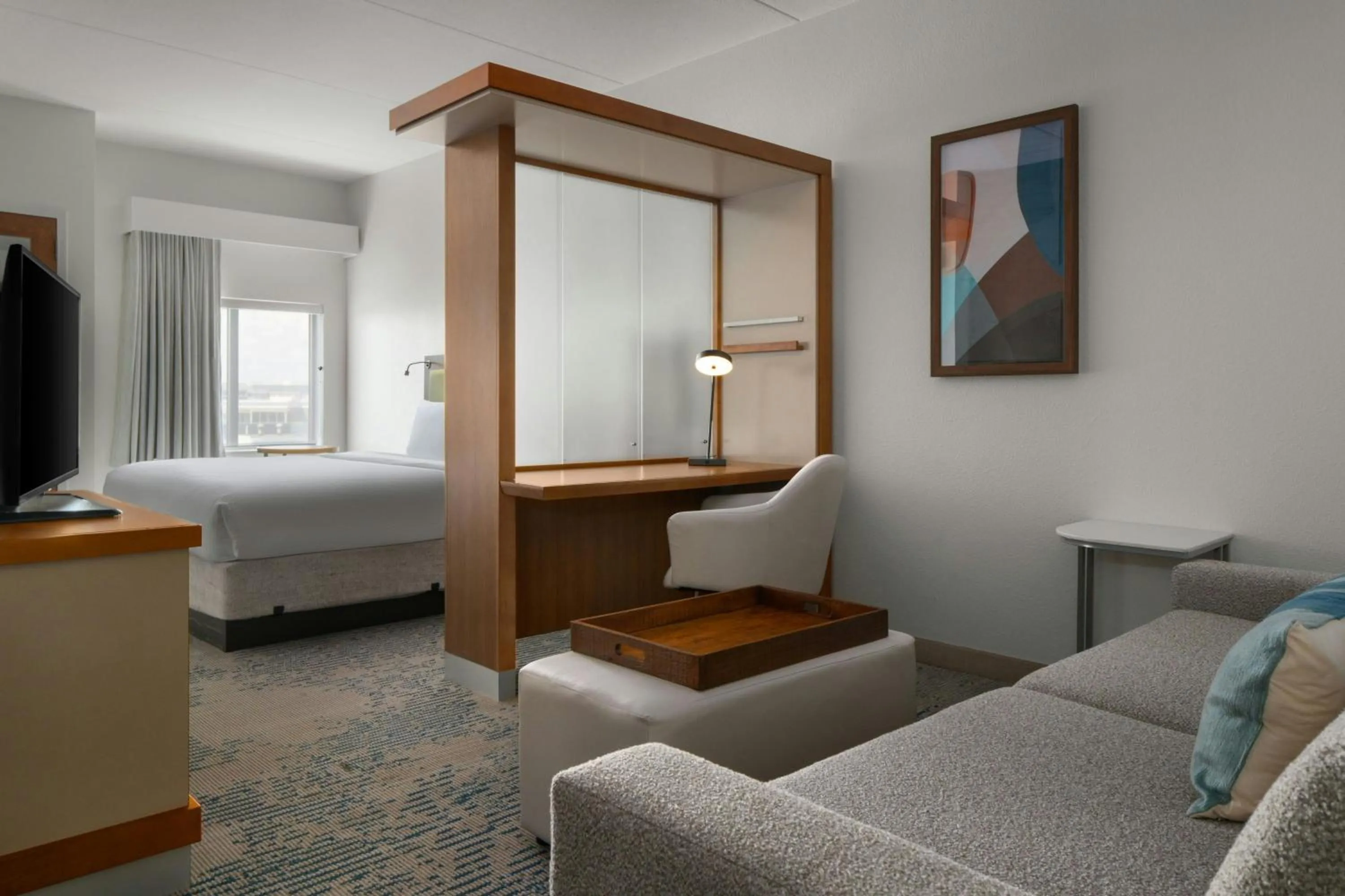 Photo of the whole room, Bed in SpringHill Suites by Marriott Charleston Mount Pleasant