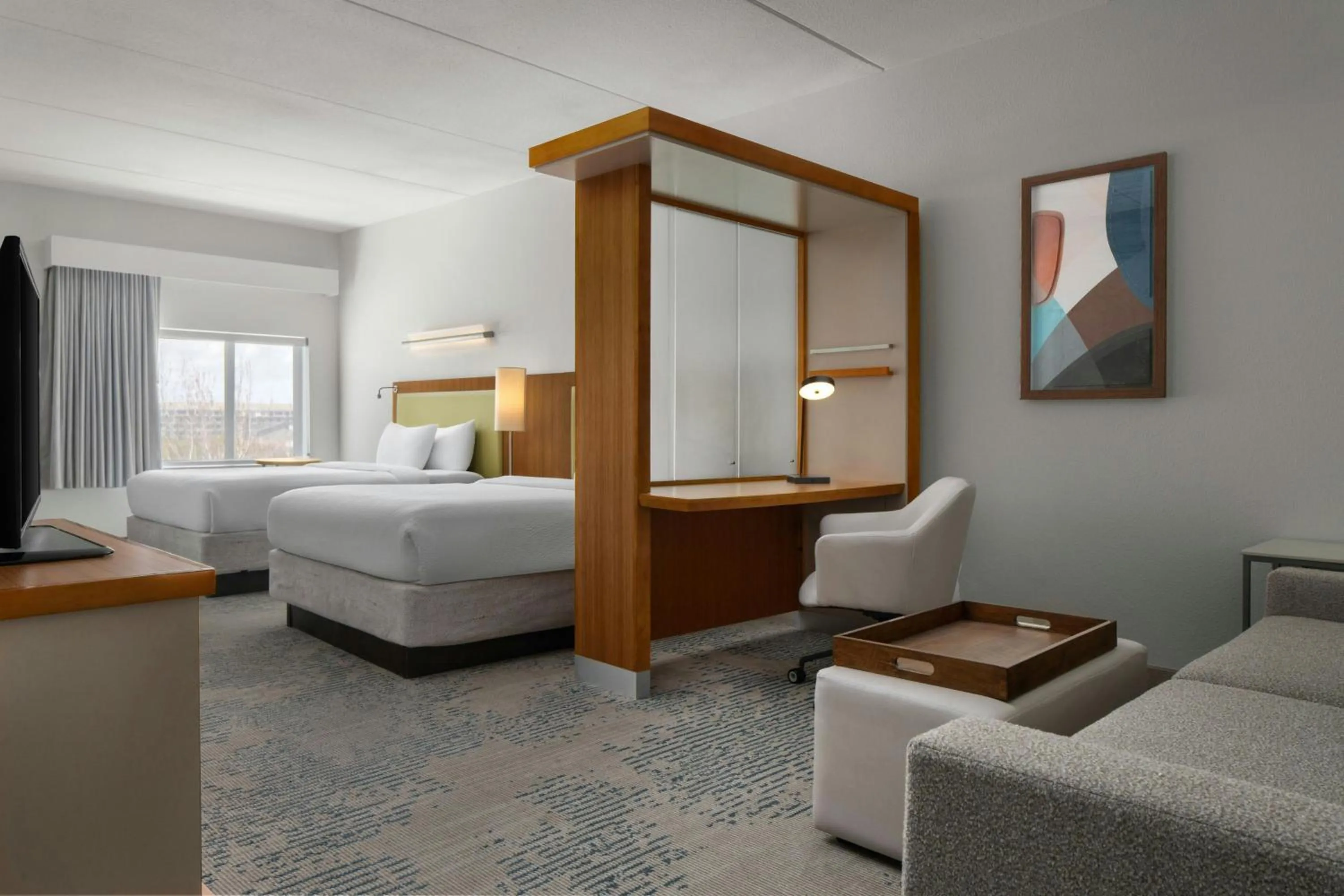 Photo of the whole room, Bed in SpringHill Suites by Marriott Charleston Mount Pleasant