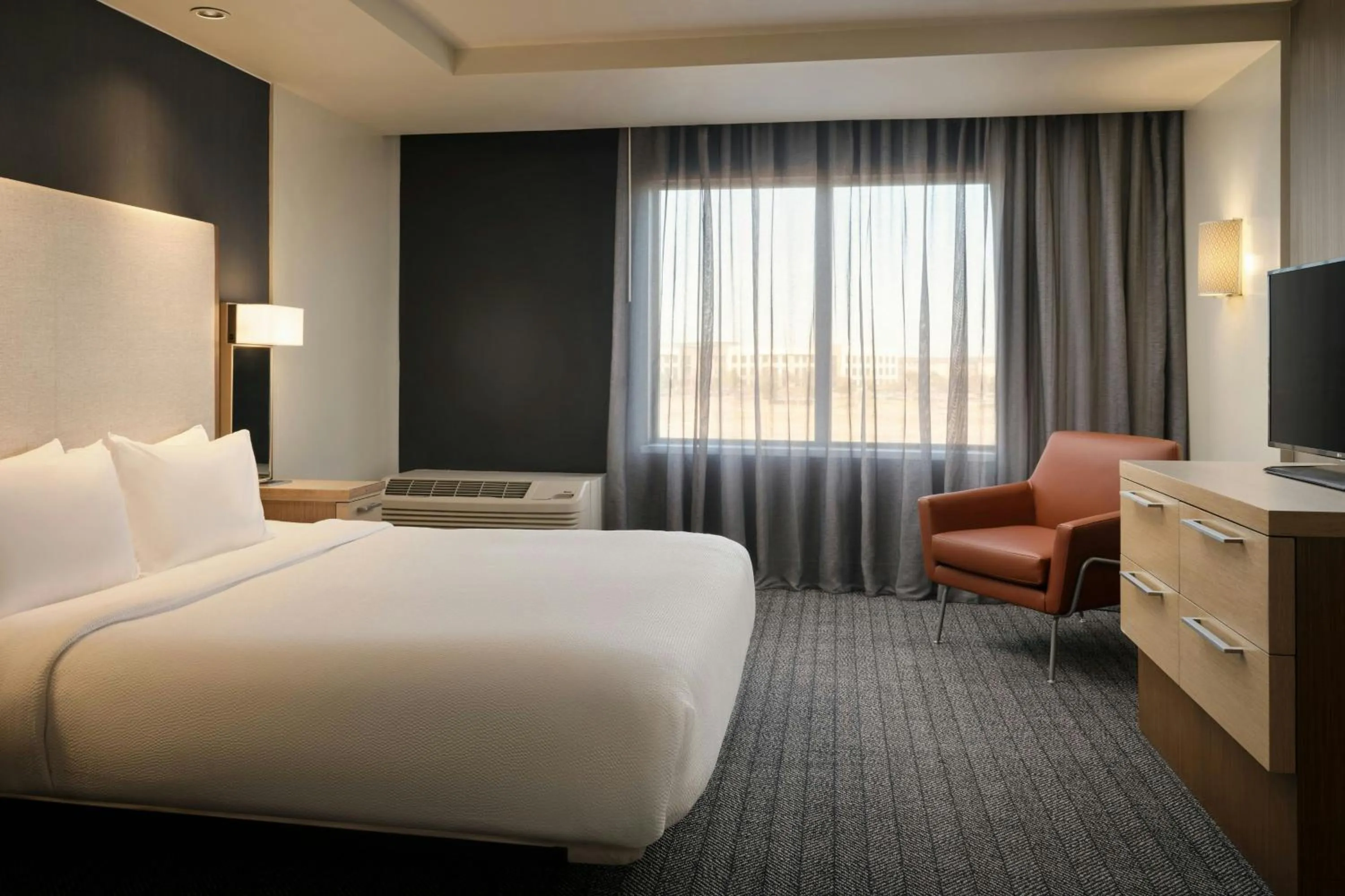 Bedroom, Bed in Courtyard by Marriott Fort Worth Alliance Town Center