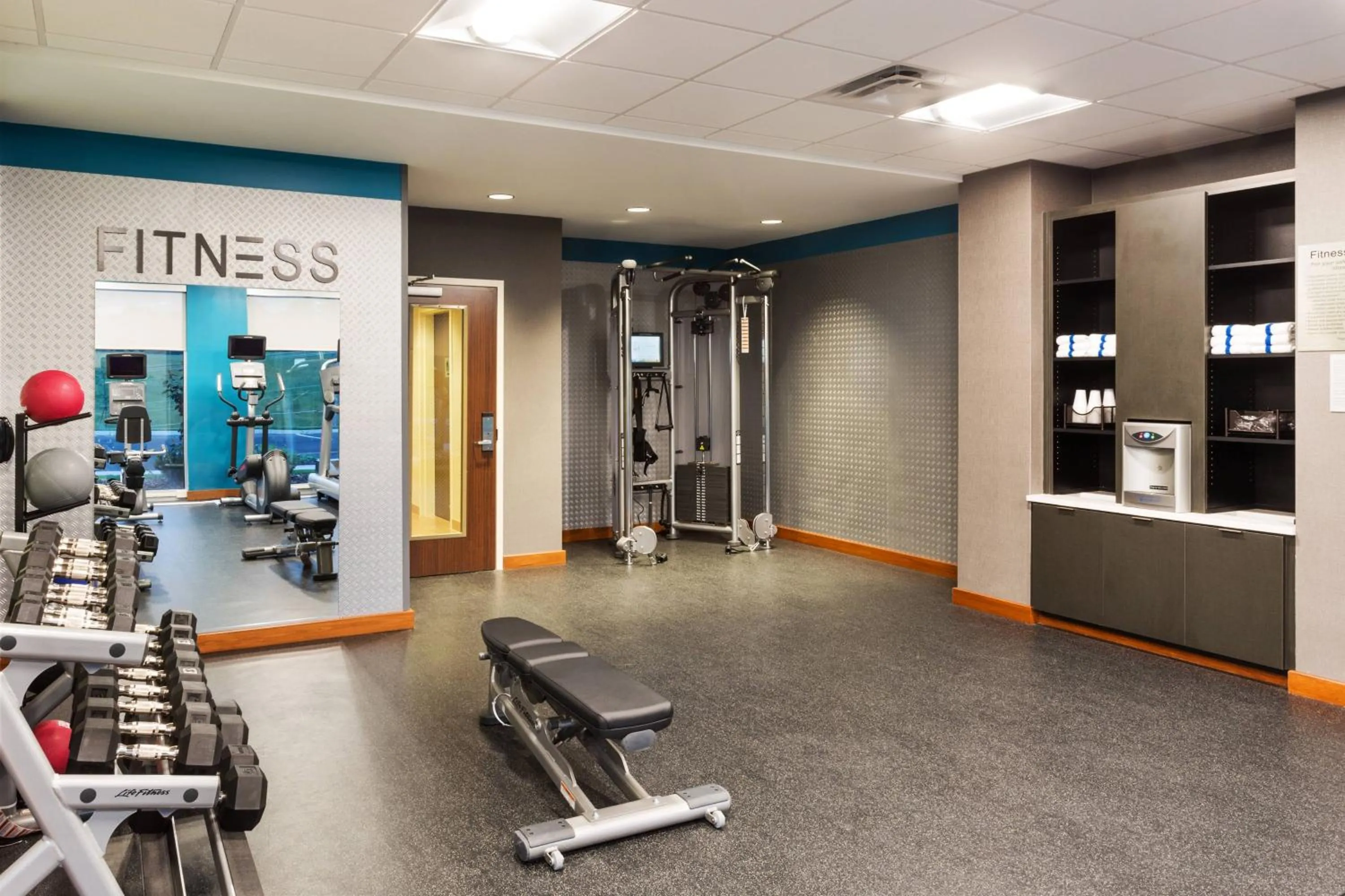Fitness centre/facilities in Fairfield Inn & Suites by Marriott Johnson City