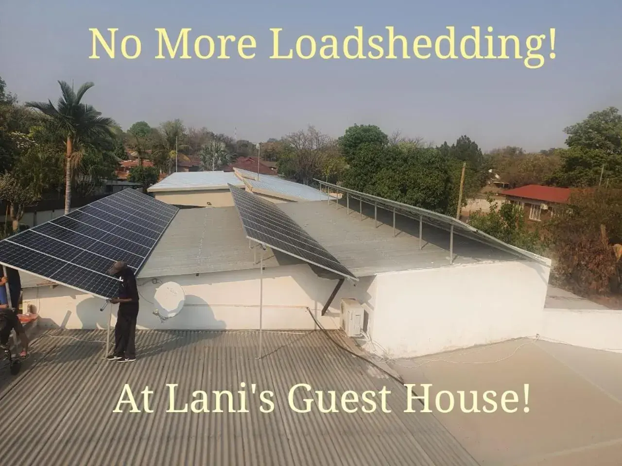 Twin Room with Private Bathroom - single occupancy in Lani's Guest House - No Loadshedding Twin Room with Private Bathroom - single occupancy in Lani's Guest House - No Loadshedding