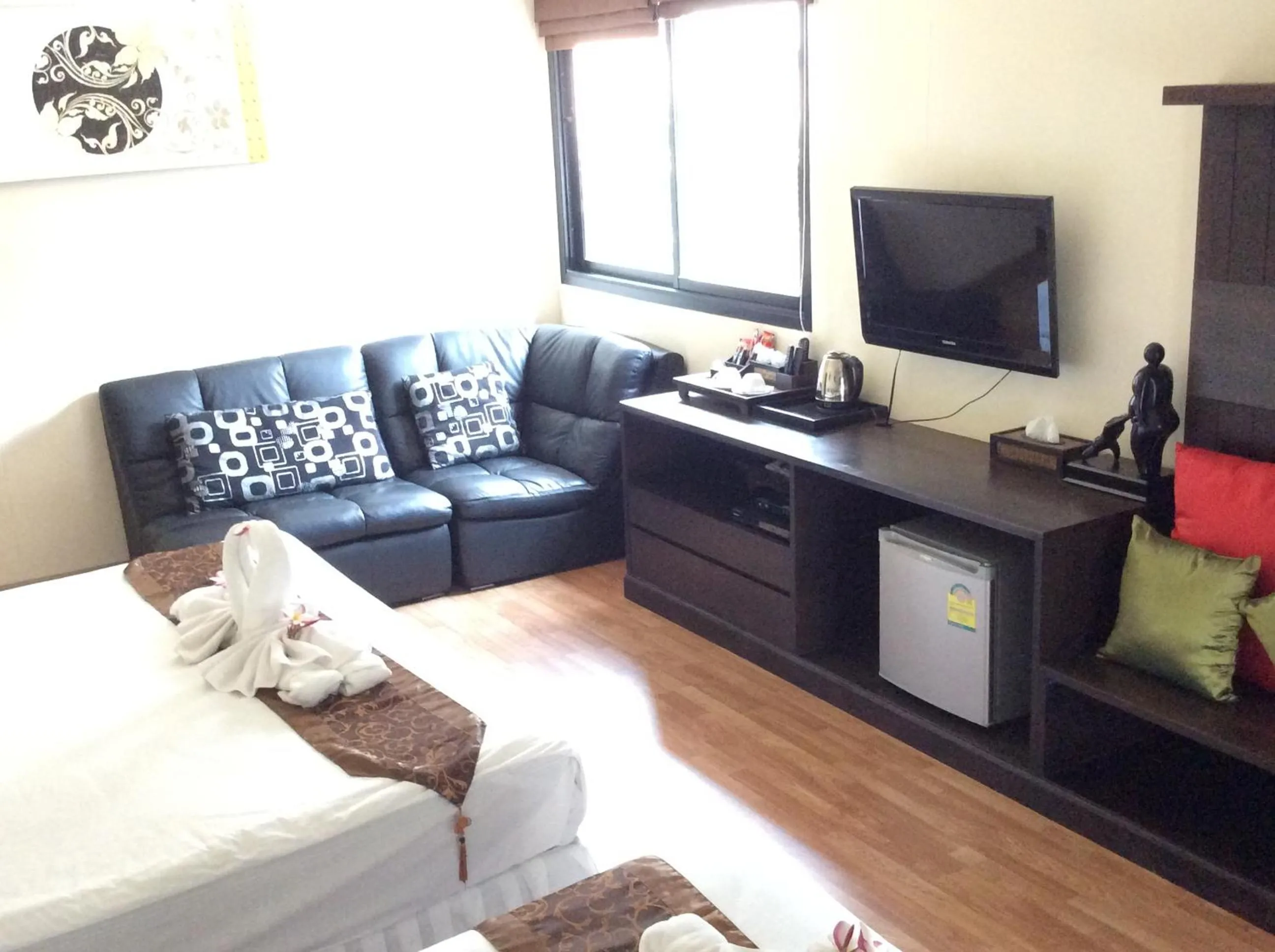 Living room in Monsane River Kwai Resort