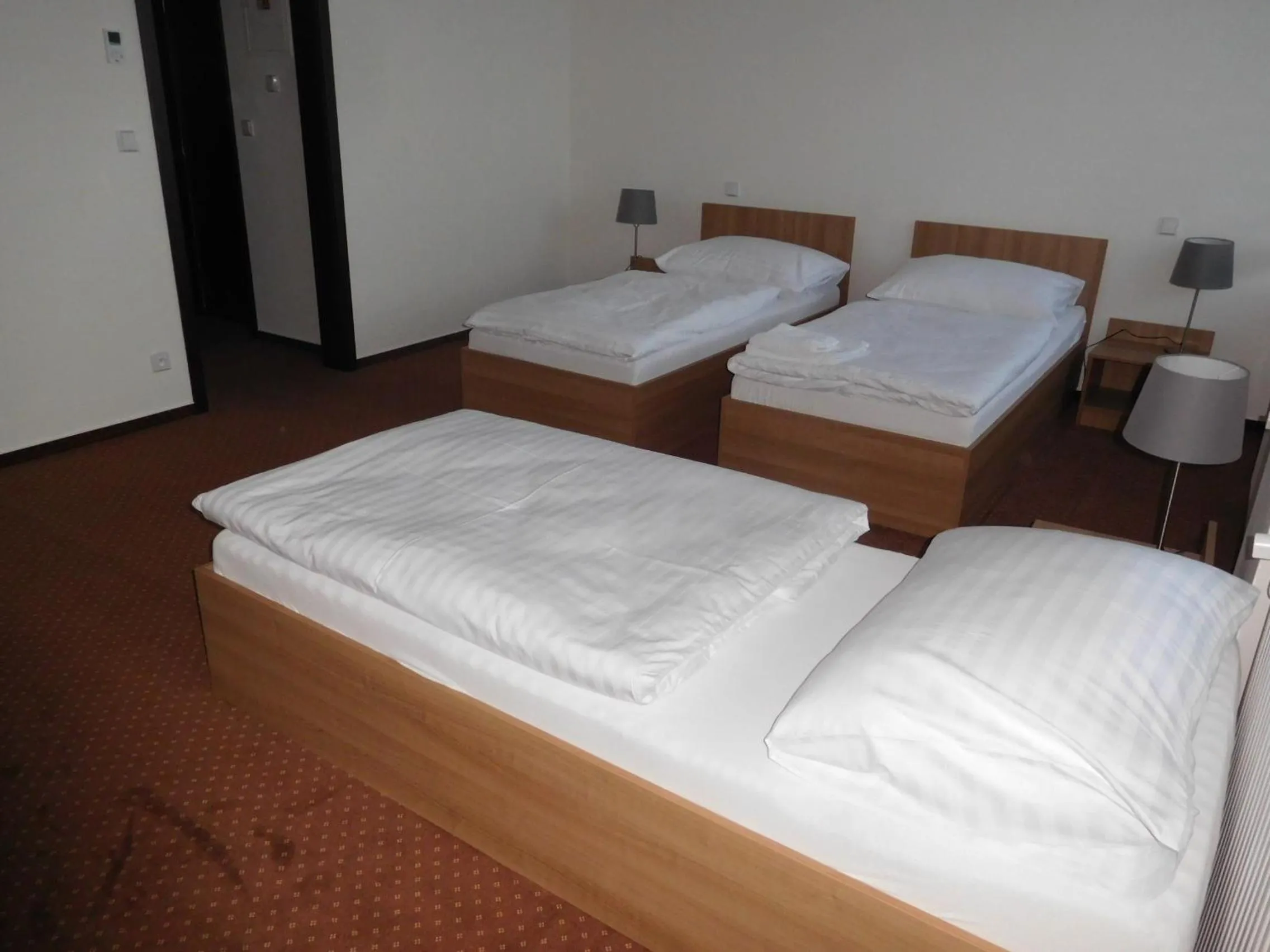 Bed in Hotel Fabrika
