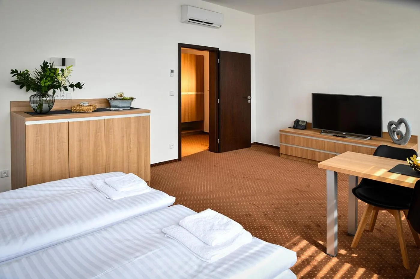 Bed in Hotel Fabrika