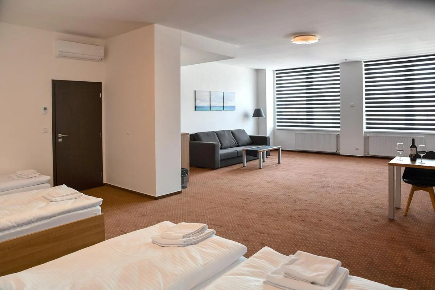 Bed in Hotel Fabrika