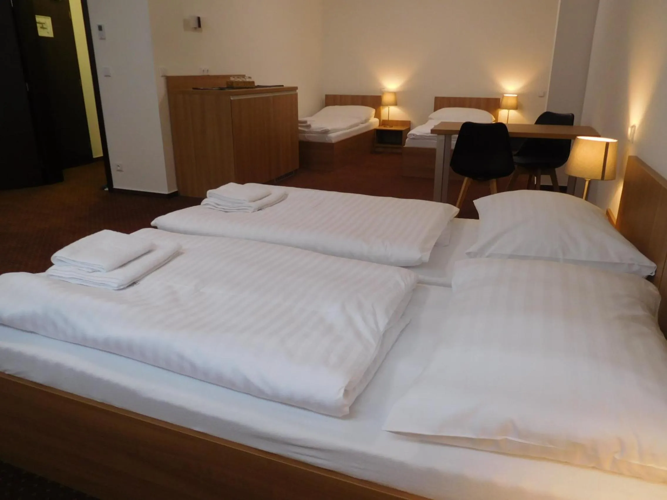 Bed in Hotel Fabrika