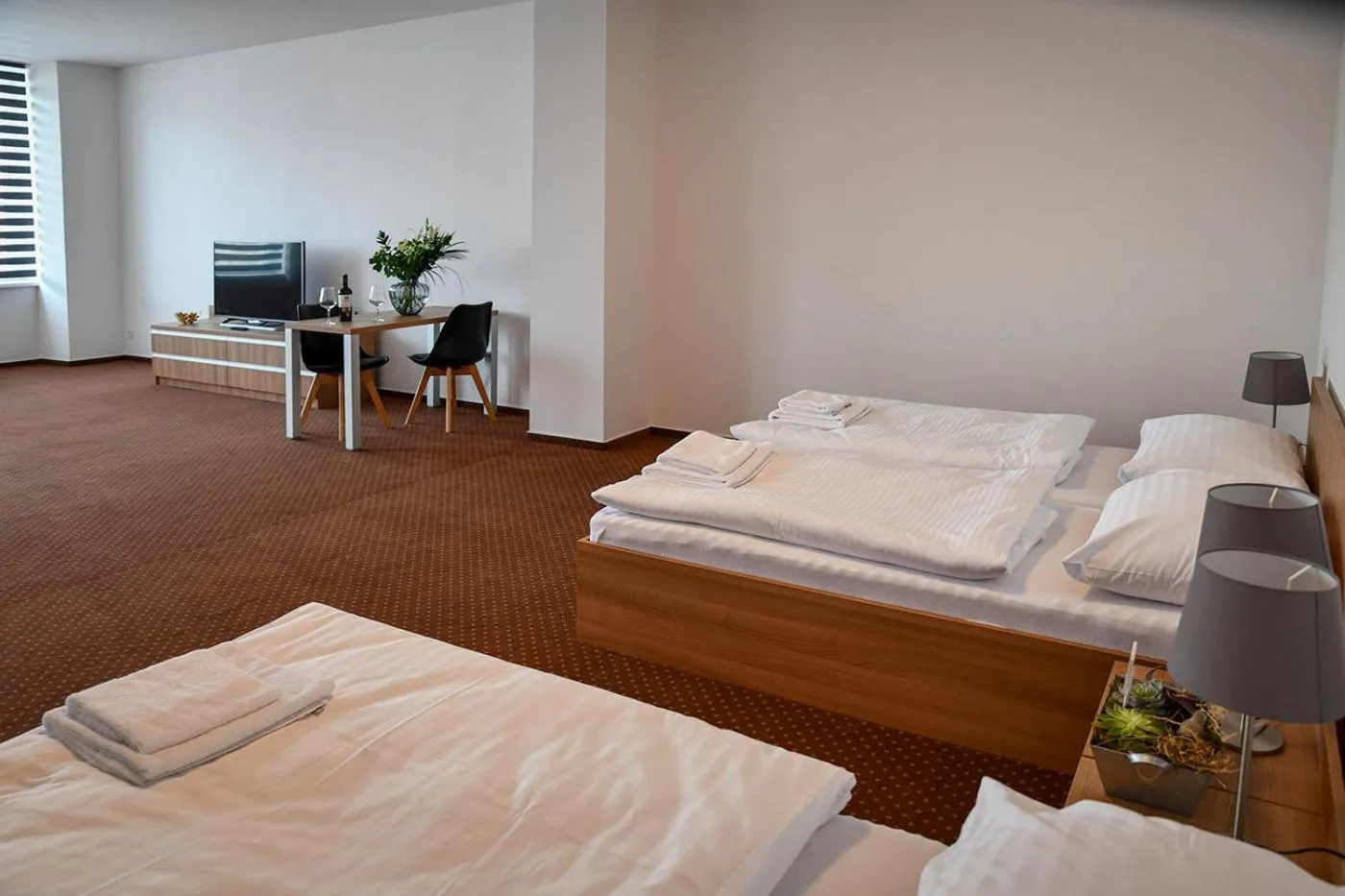 Bed in Hotel Fabrika