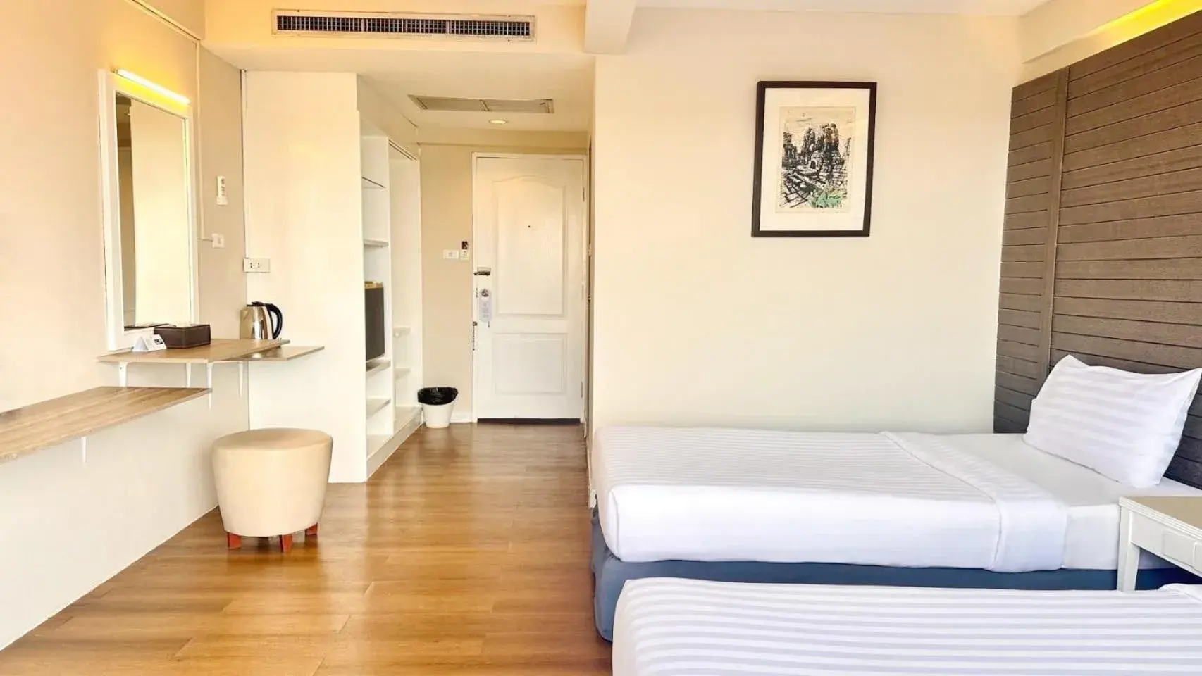 Bed in Ayothaya Riverside Hotel Bed in Ayothaya Riverside Hotel