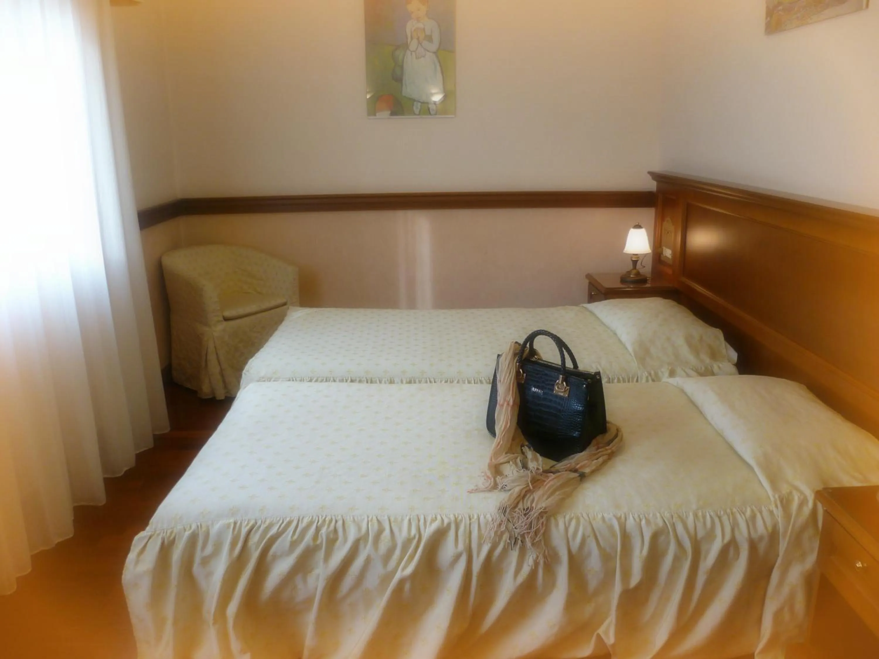 Bed in Hotel Minerva