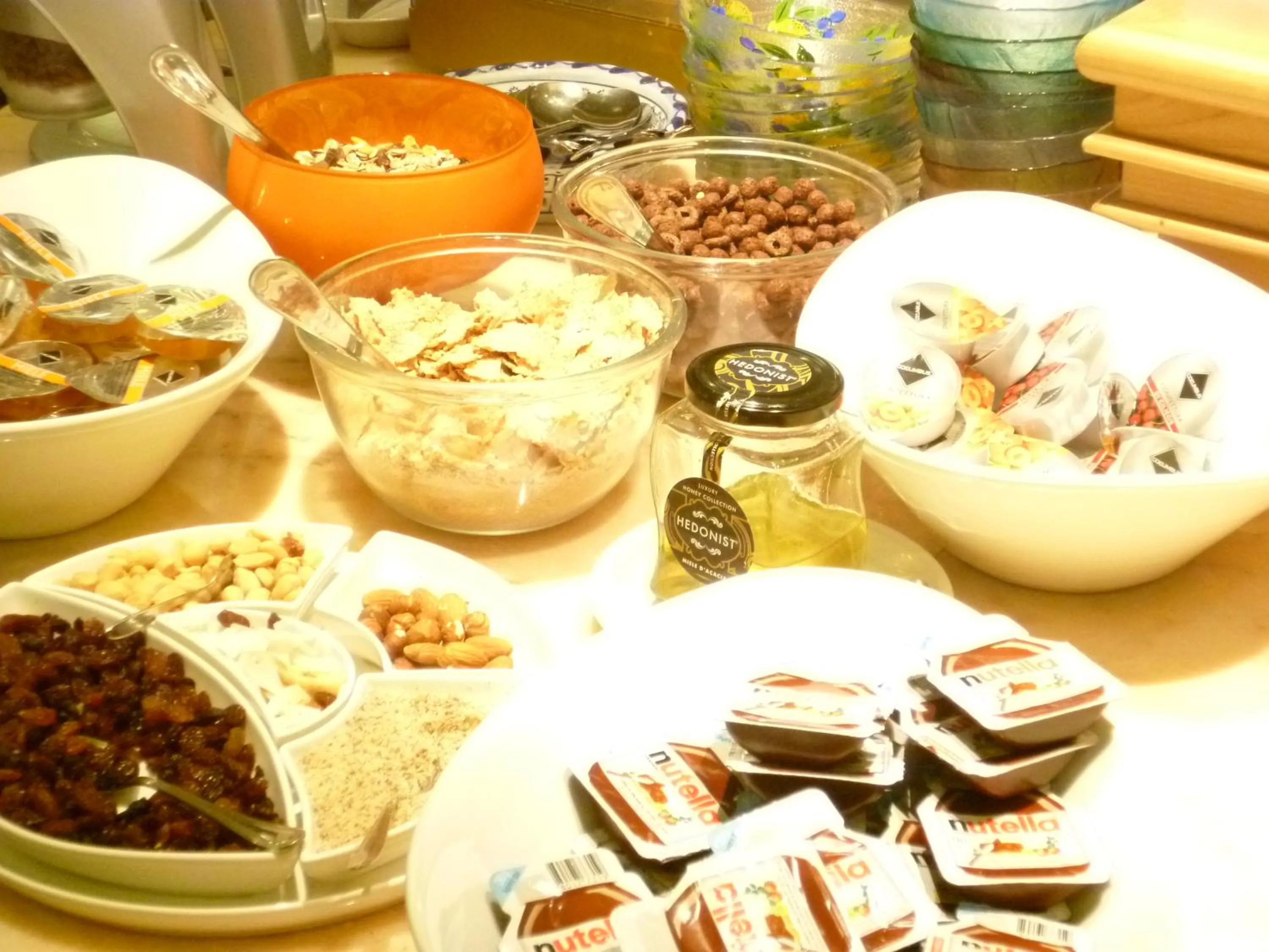 Buffet breakfast in Hotel Minerva