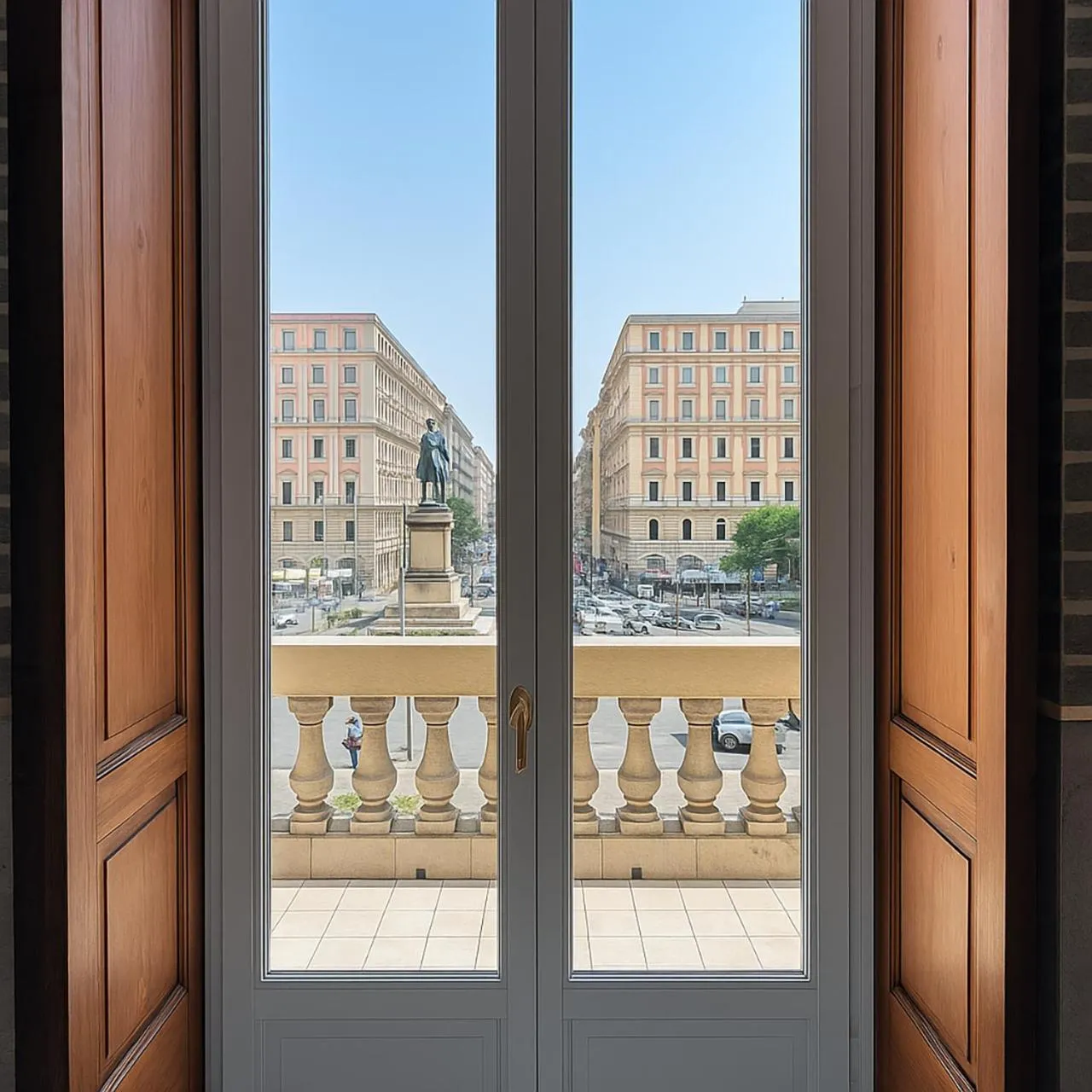 View (from property/room) in Piazza Bovio 22