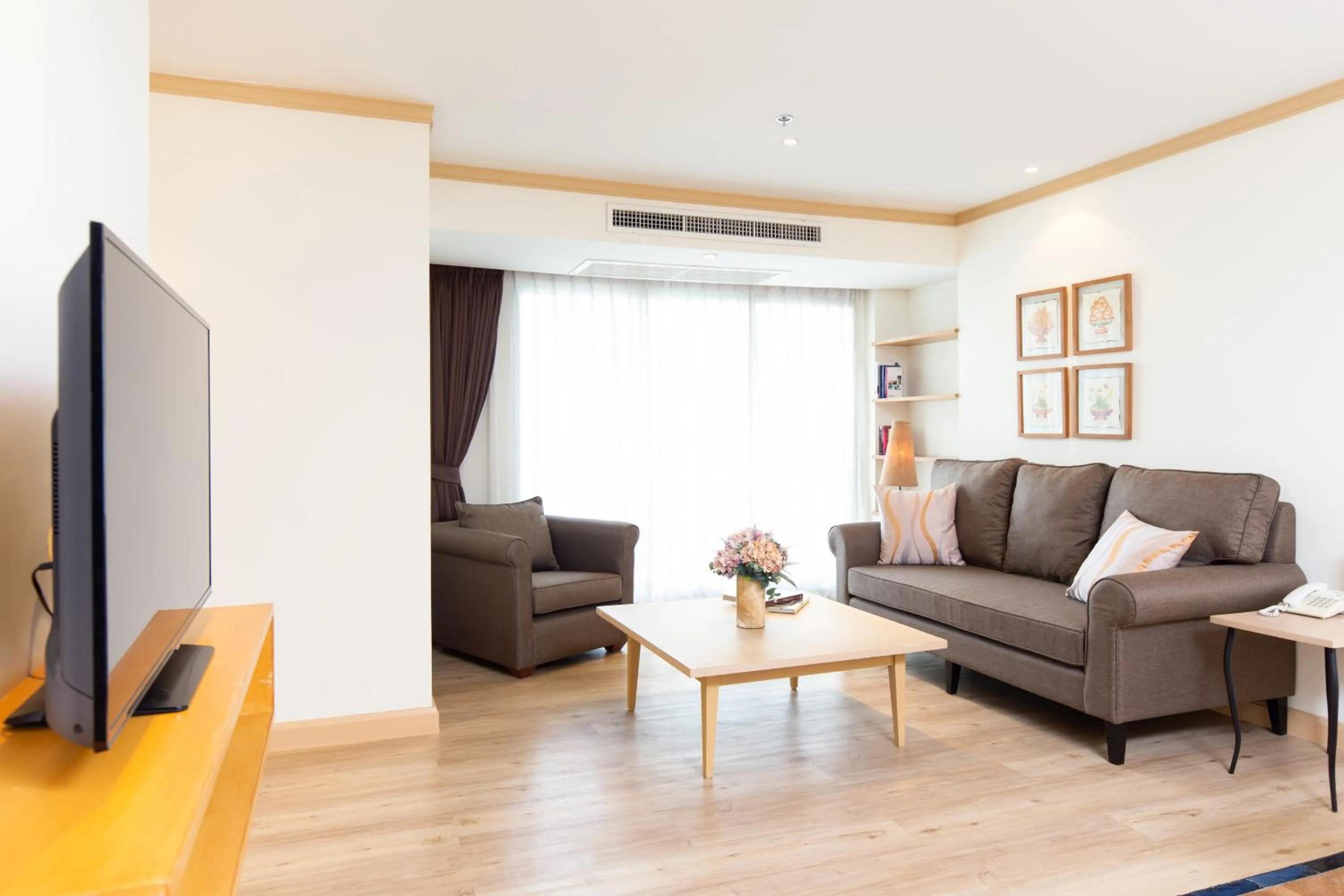 Living room in Riverfront Bangkok