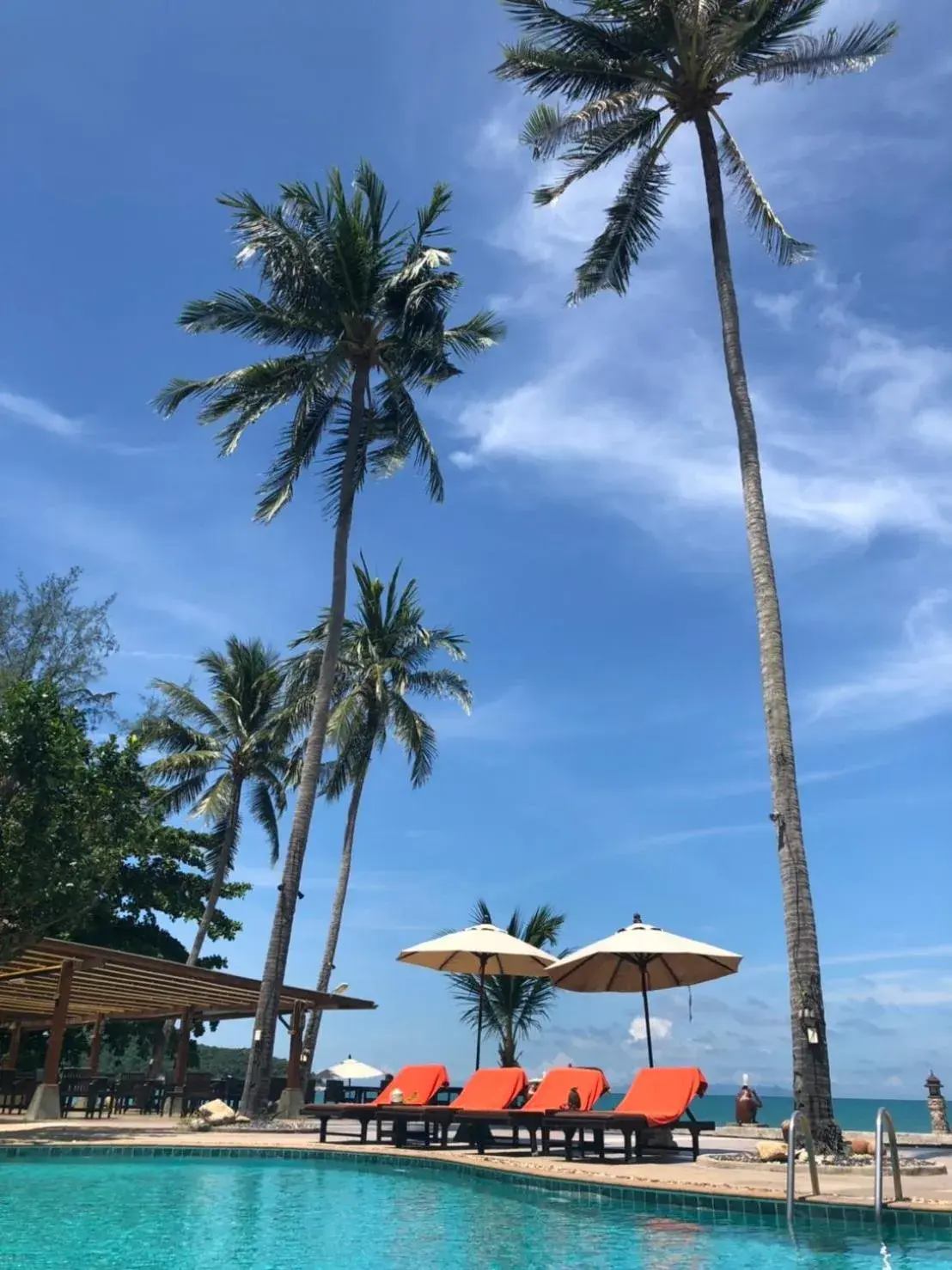 Pool view in Kanok Buri Resort Pool view in Kanok Buri Resort