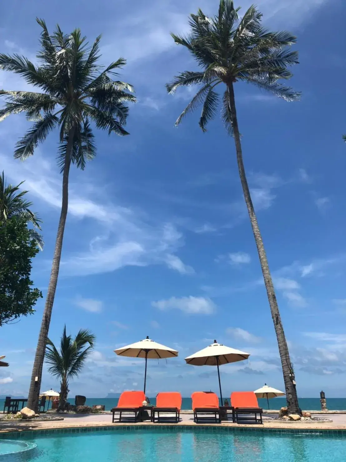 Pool view in Kanok Buri Resort Pool view in Kanok Buri Resort