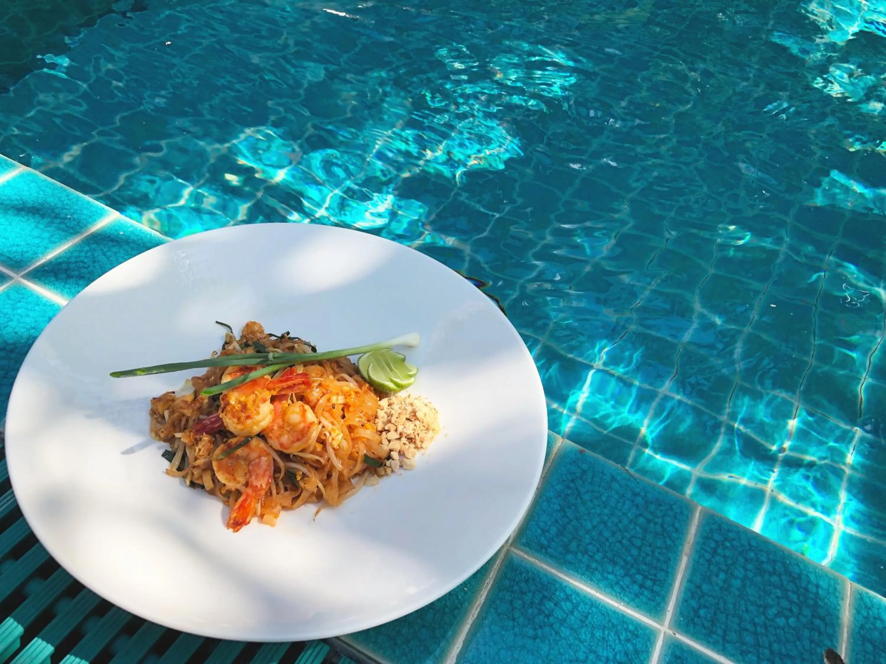 Food close-up in Kanok Buri Resort