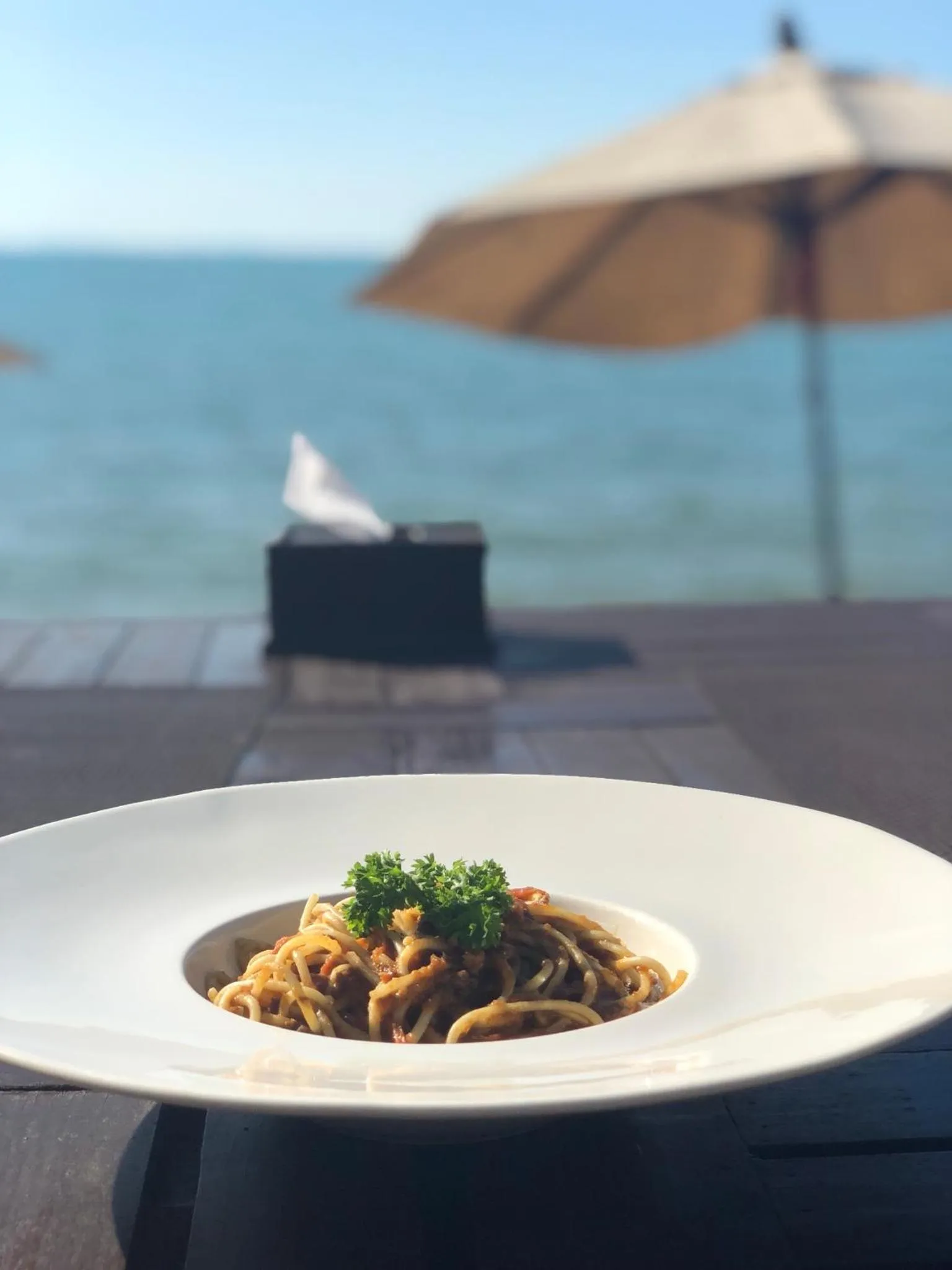 Food close-up in Kanok Buri Resort