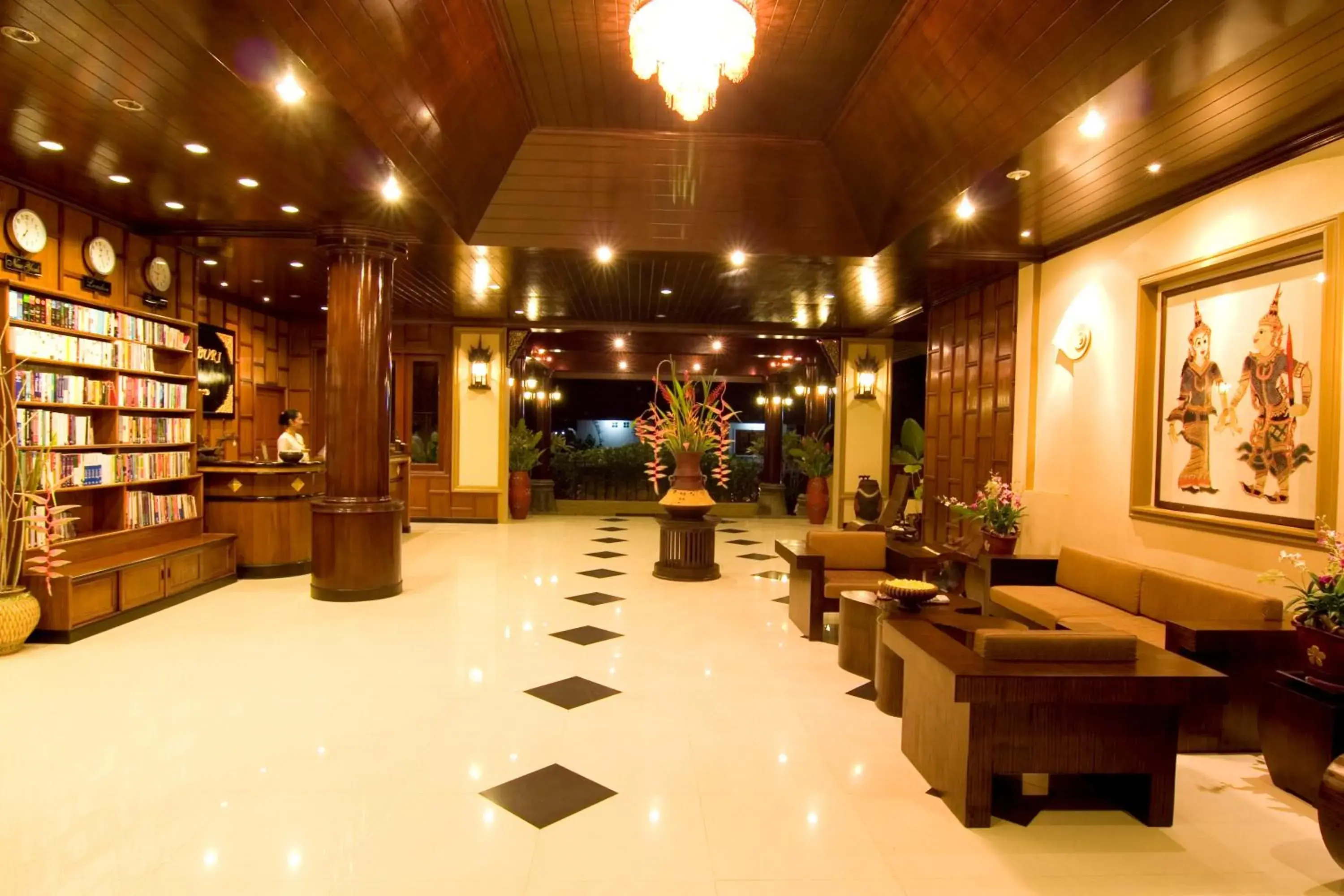 Lobby or reception in Kanok Buri Resort Lobby or reception in Kanok Buri Resort
