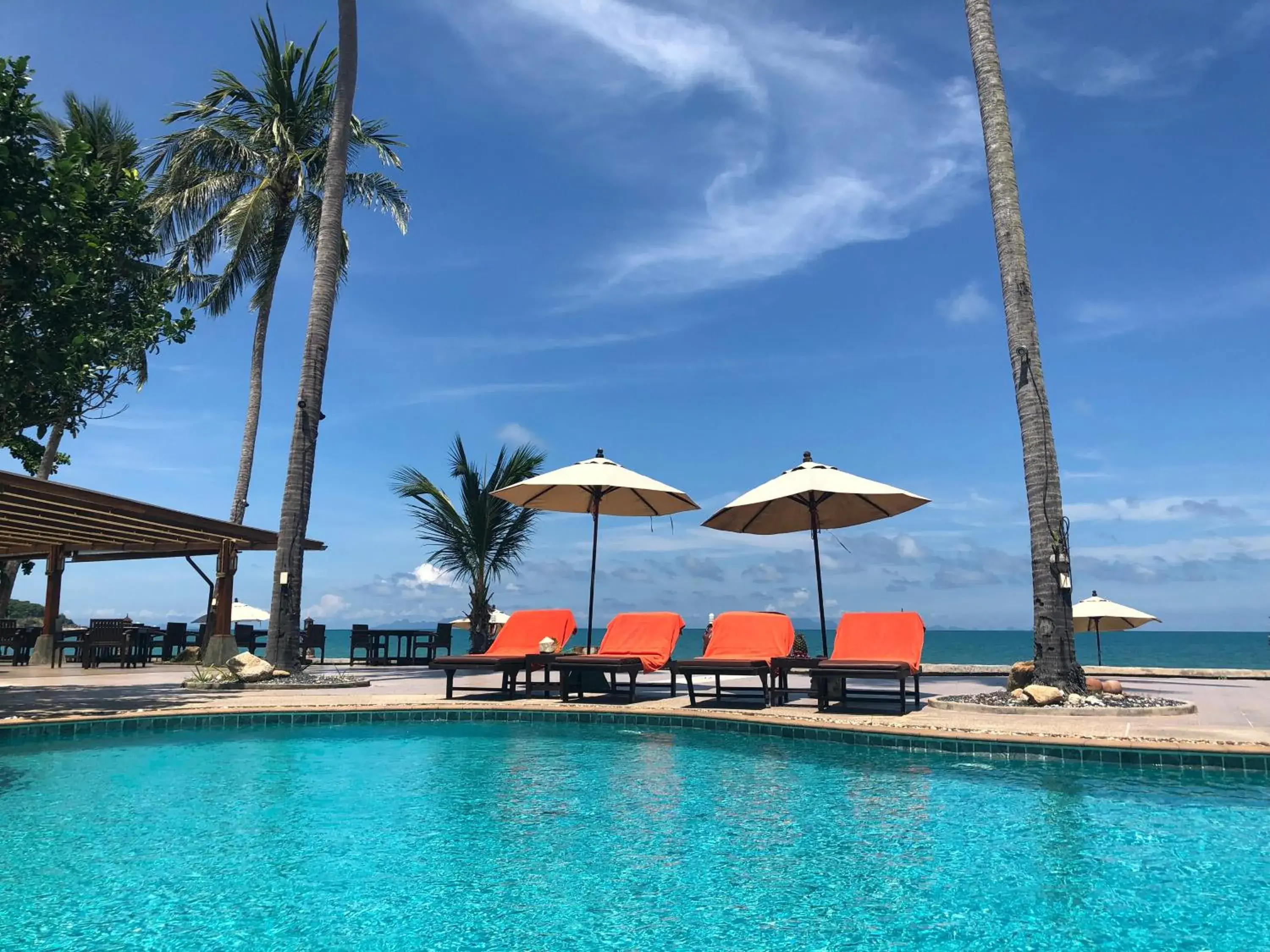 Swimming pool in Kanok Buri Resort Swimming pool in Kanok Buri Resort