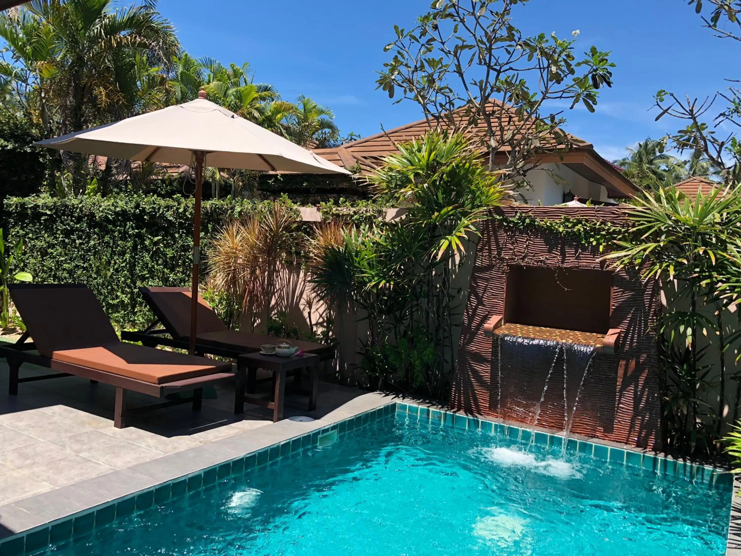 Pool view in Kanok Buri Resort