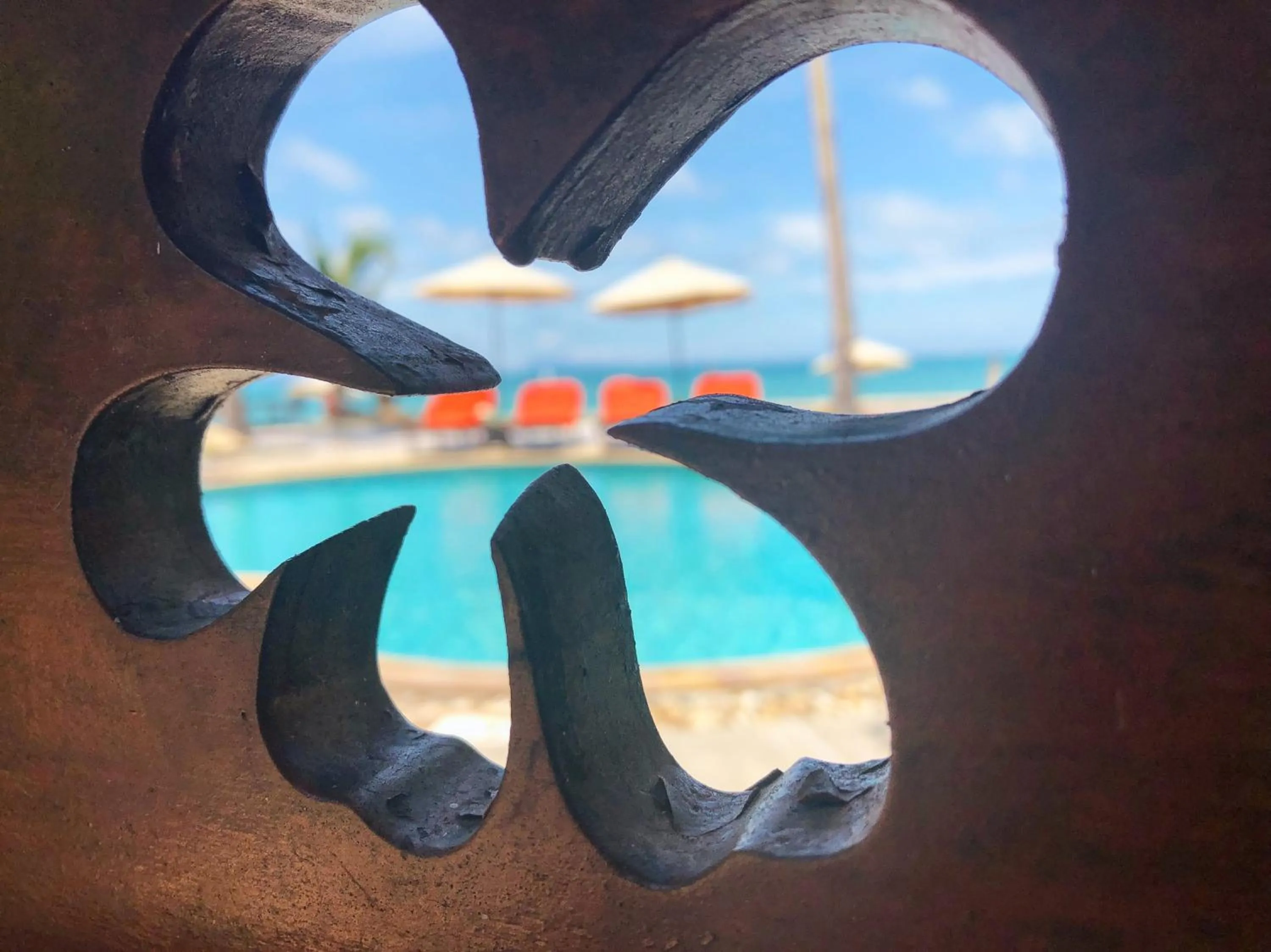 Pool view in Kanok Buri Resort