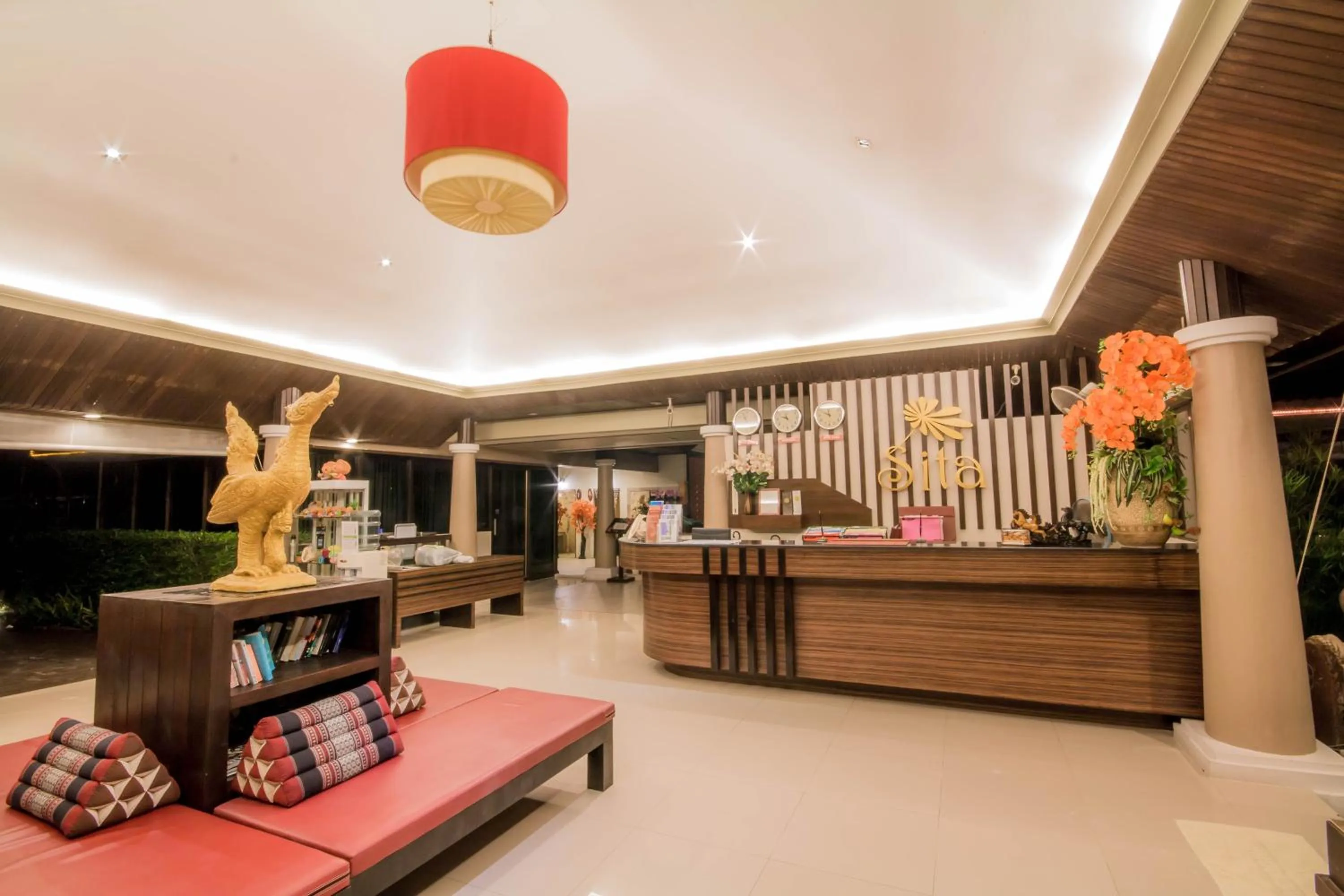 Lobby or reception in Sita Beach Resort