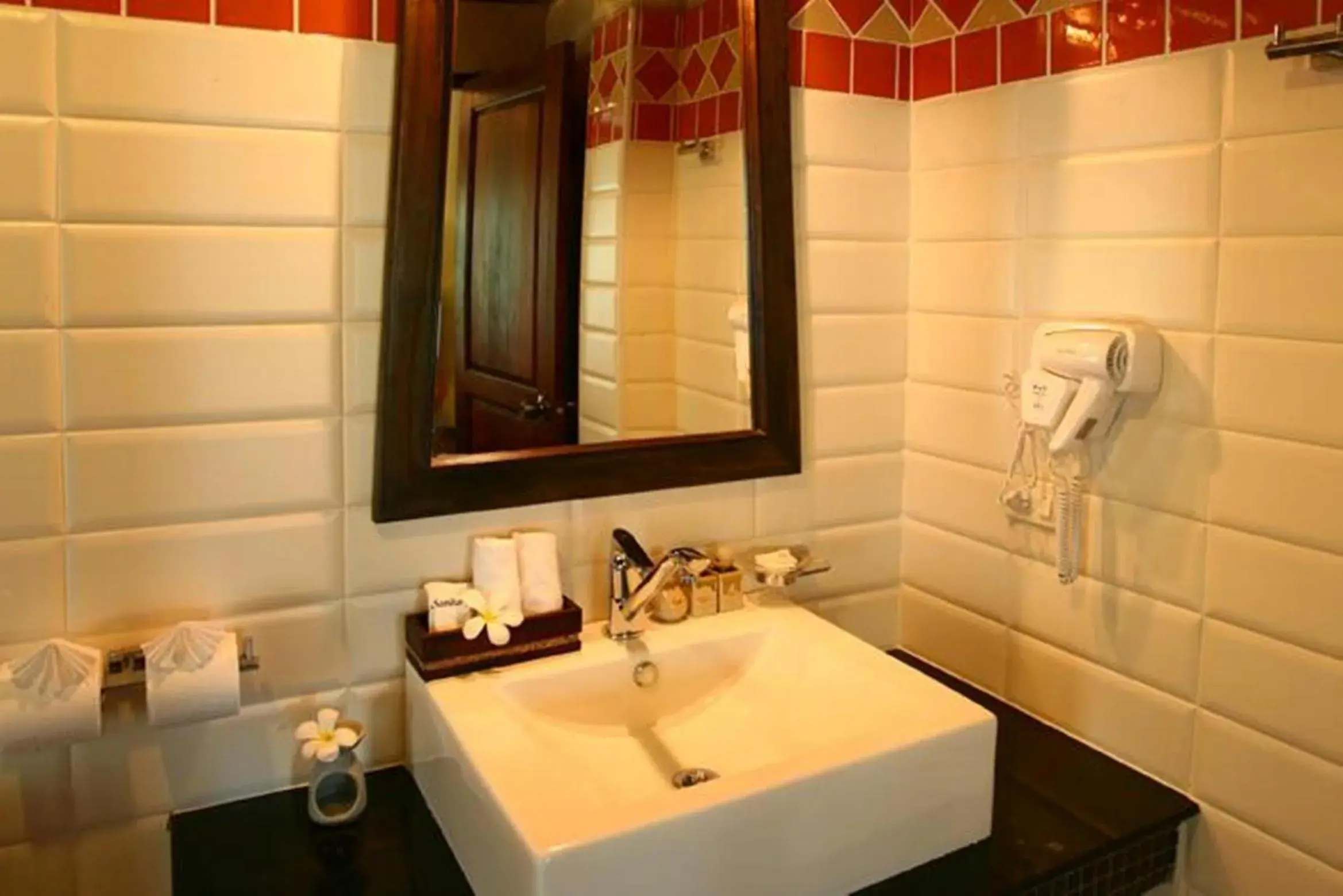 Bathroom in Salad Buri Resort- SHA Extra Plus Bathroom in Salad Buri Resort- SHA Extra Plus