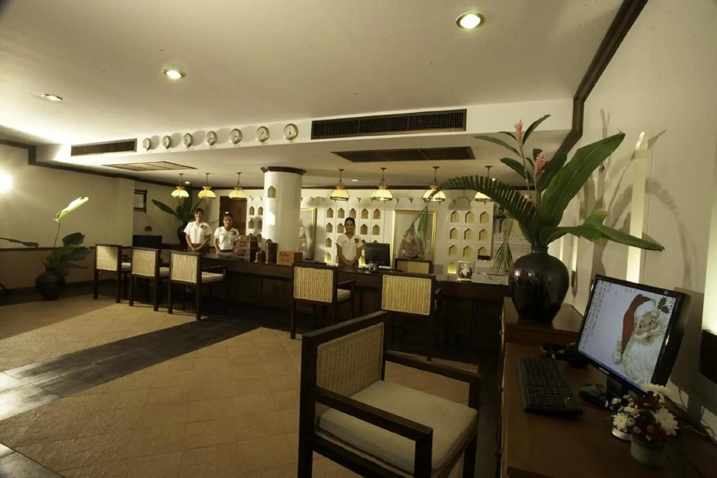 Lobby or reception in Salad Buri Resort- SHA Extra Plus Lobby or reception in Salad Buri Resort- SHA Extra Plus