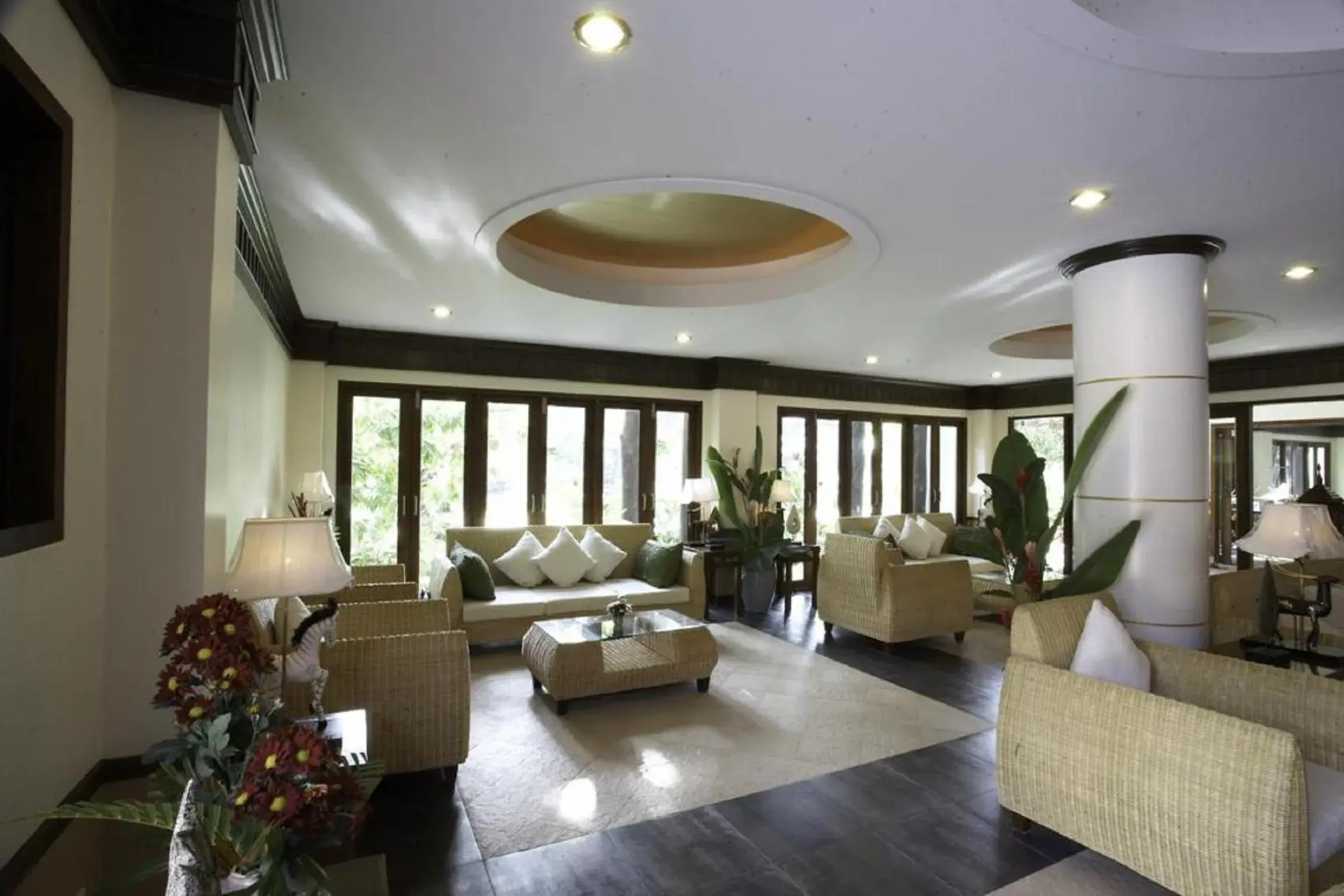 Lobby or reception in Salad Buri Resort- SHA Extra Plus Lobby or reception in Salad Buri Resort- SHA Extra Plus
