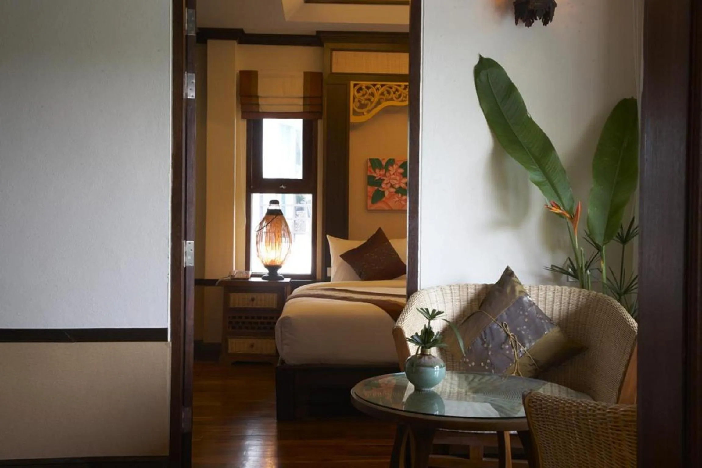 Seating area in Salad Buri Resort- SHA Extra Plus