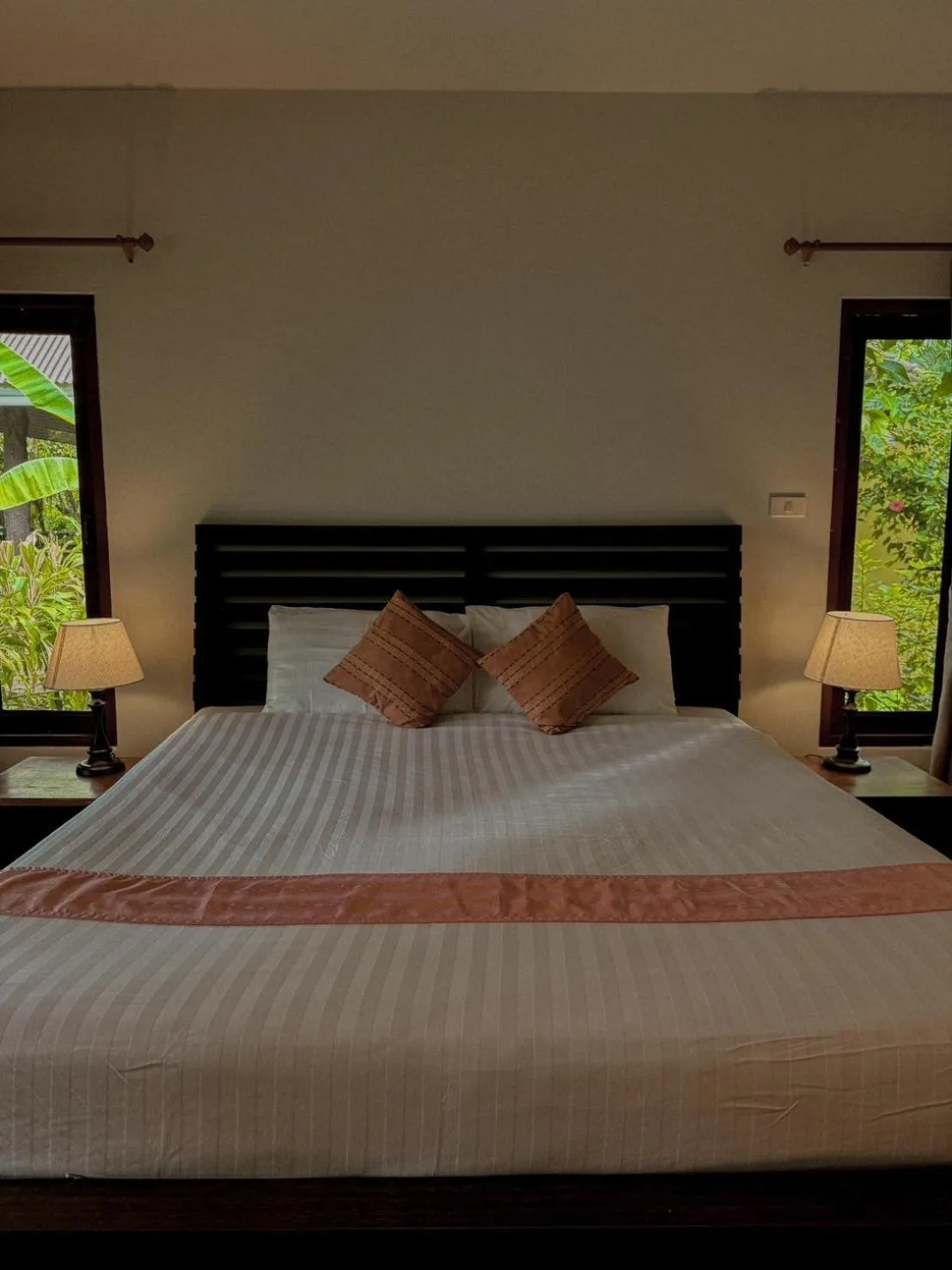 Bed in Sunda Resort
