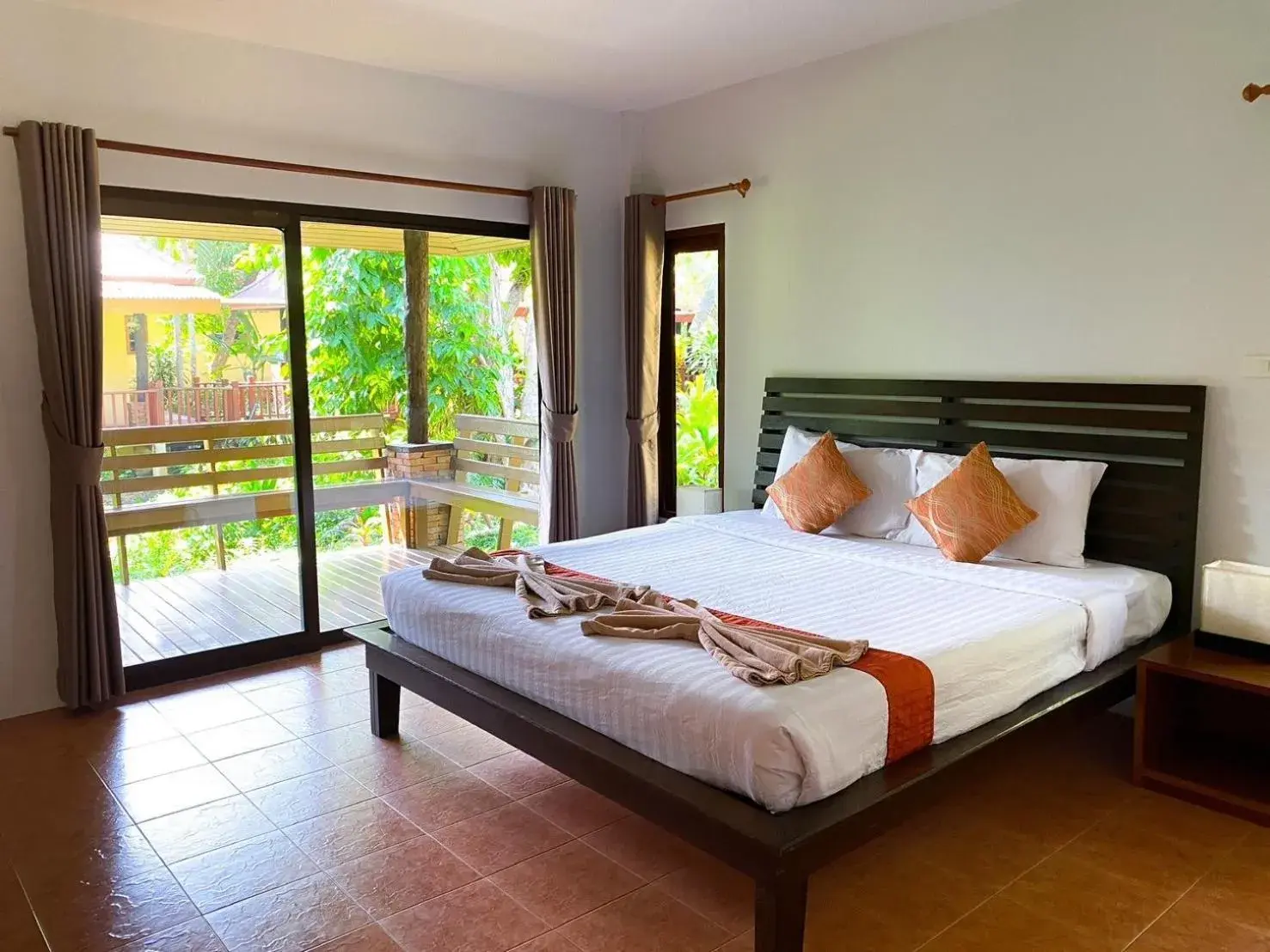 Bed in Sunda Resort Bed in Sunda Resort